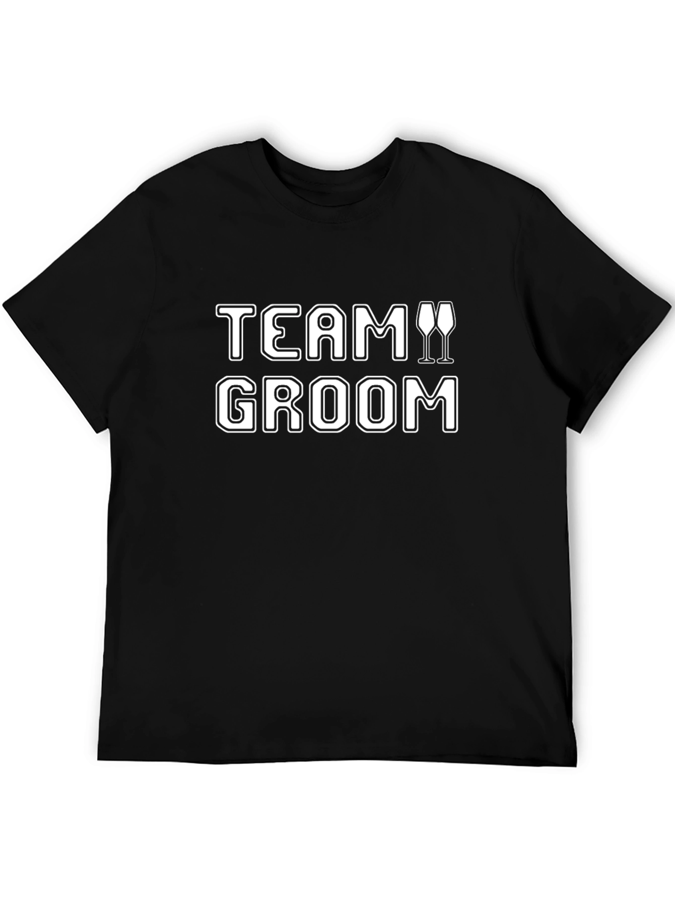 Team Groom Crew Neck T-Shirt - Bachelor Party