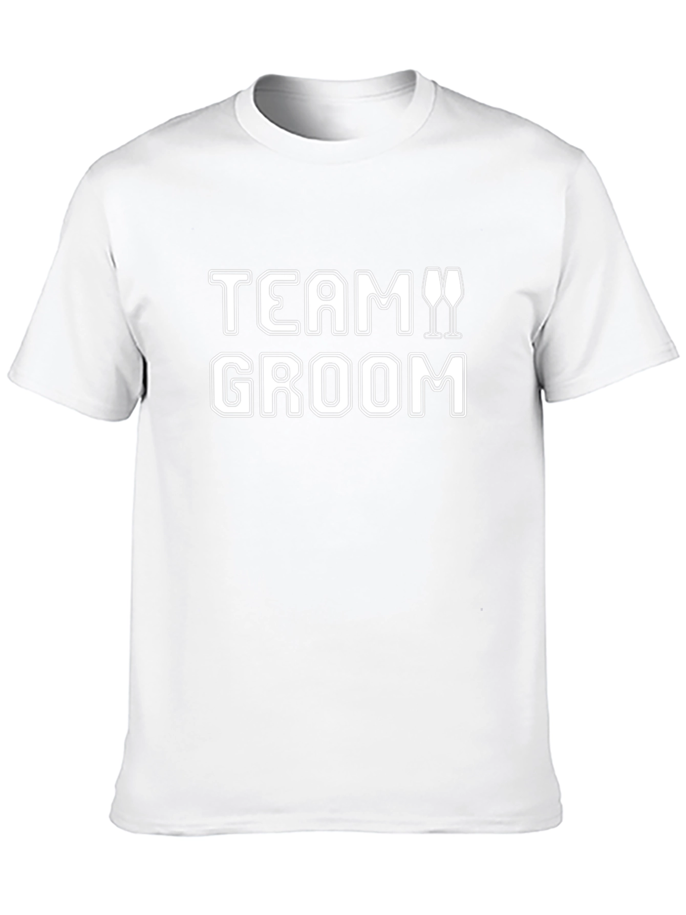 Team Groom Crew Neck T-Shirt - Bachelor Party