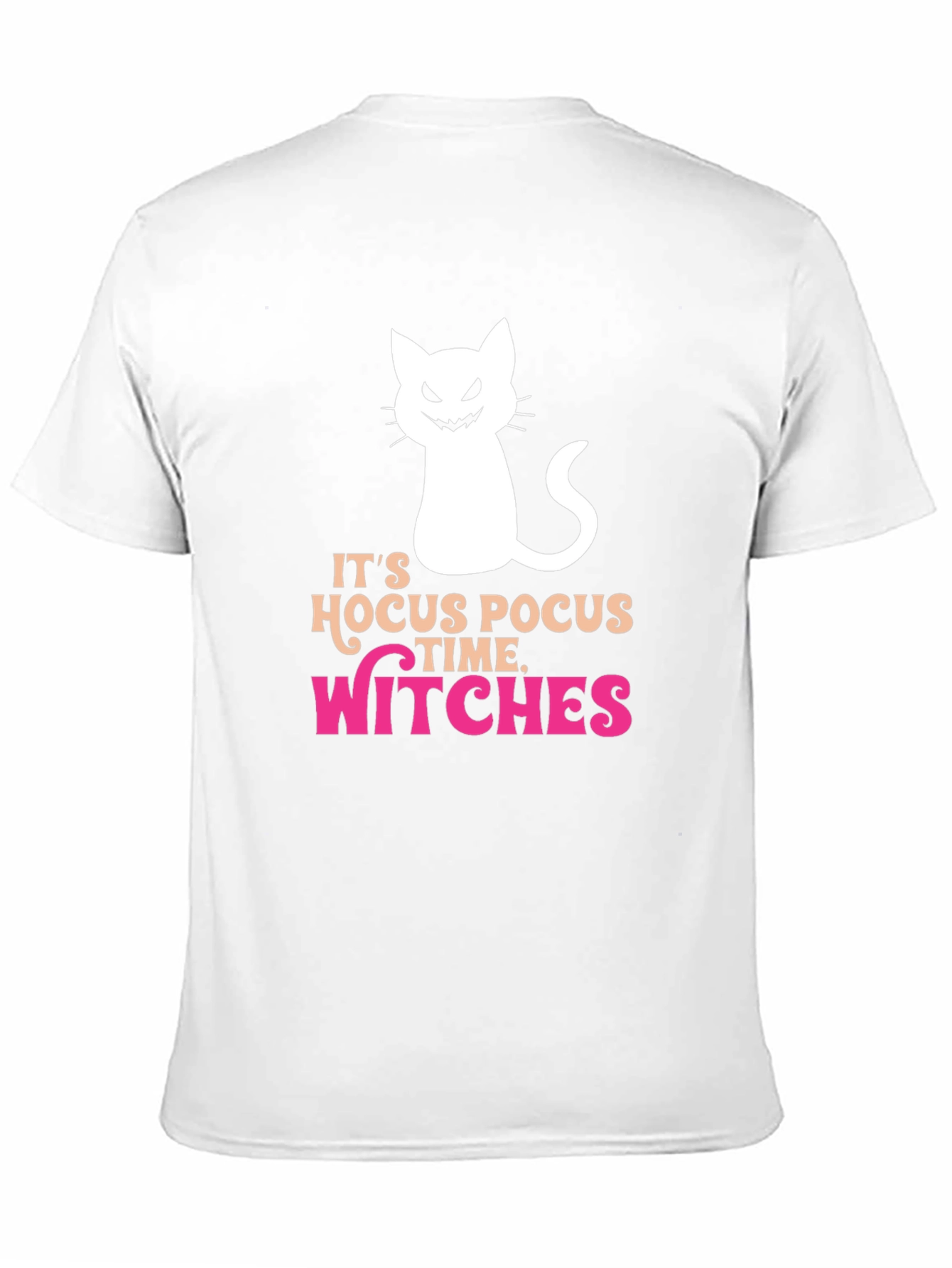 Hocus Pocus Witches Time T-Shirt Halloween Cat Tee