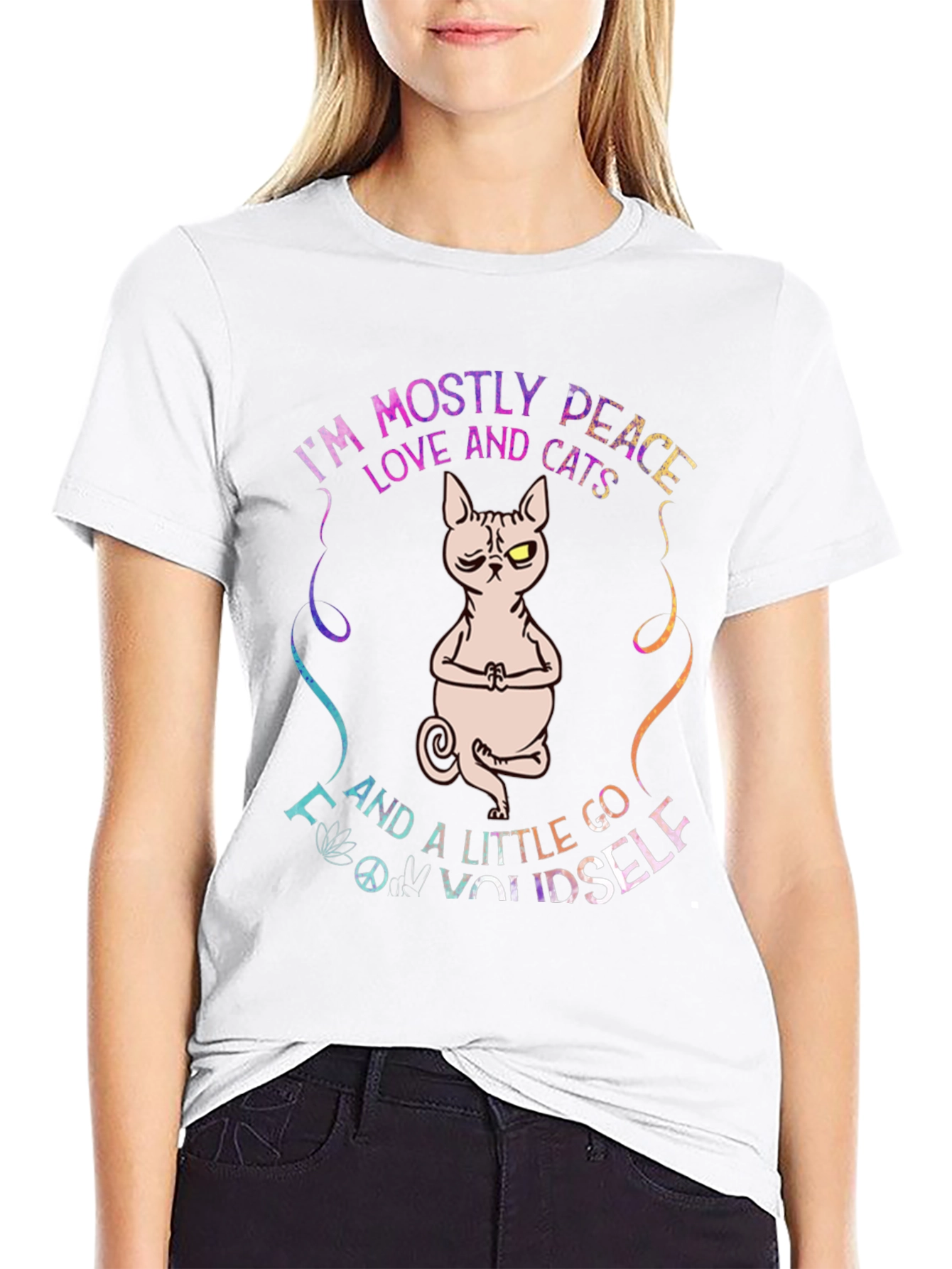 Peace Love Cats T-Shirt