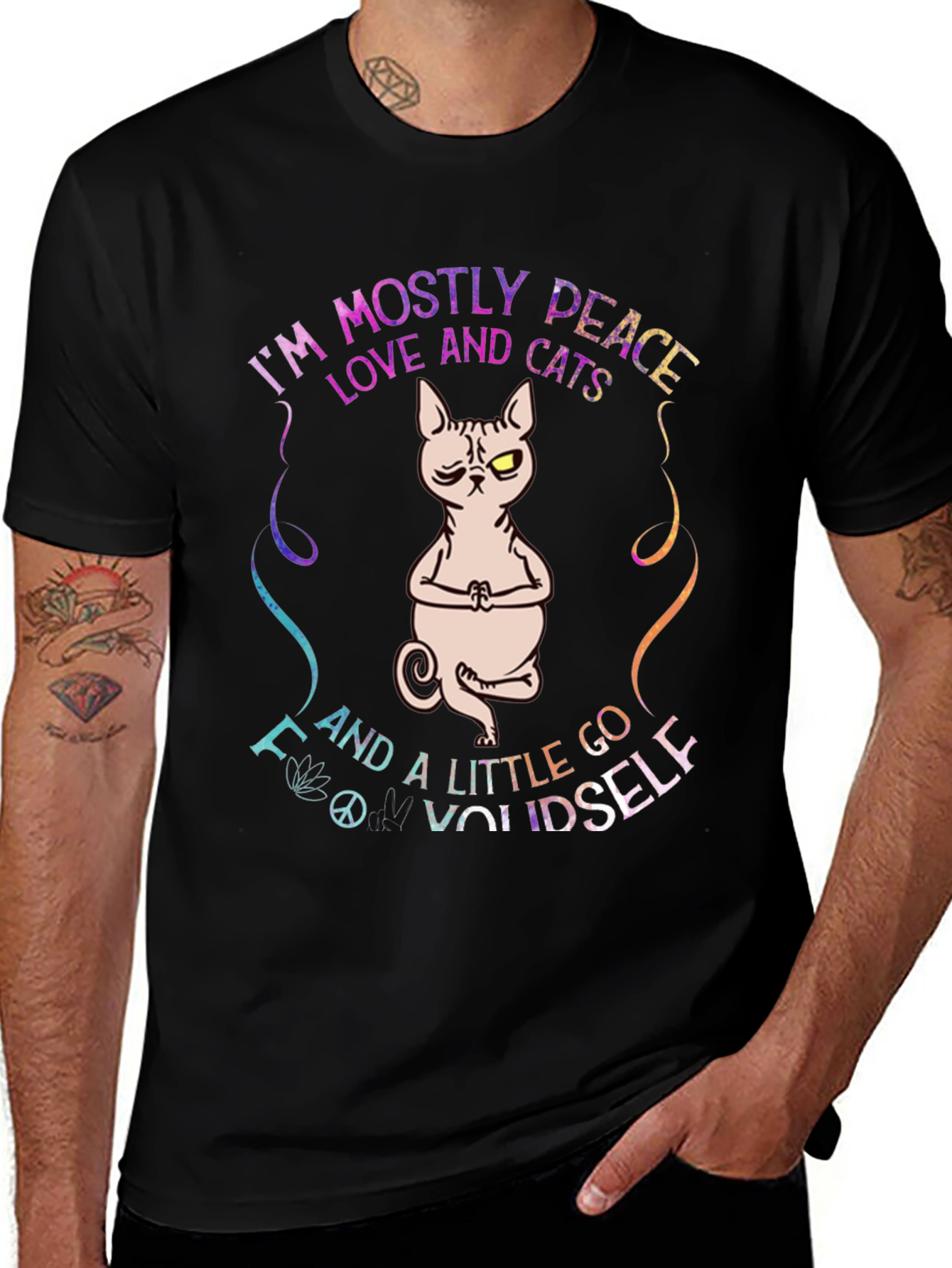Peace Love Cats T-Shirt
