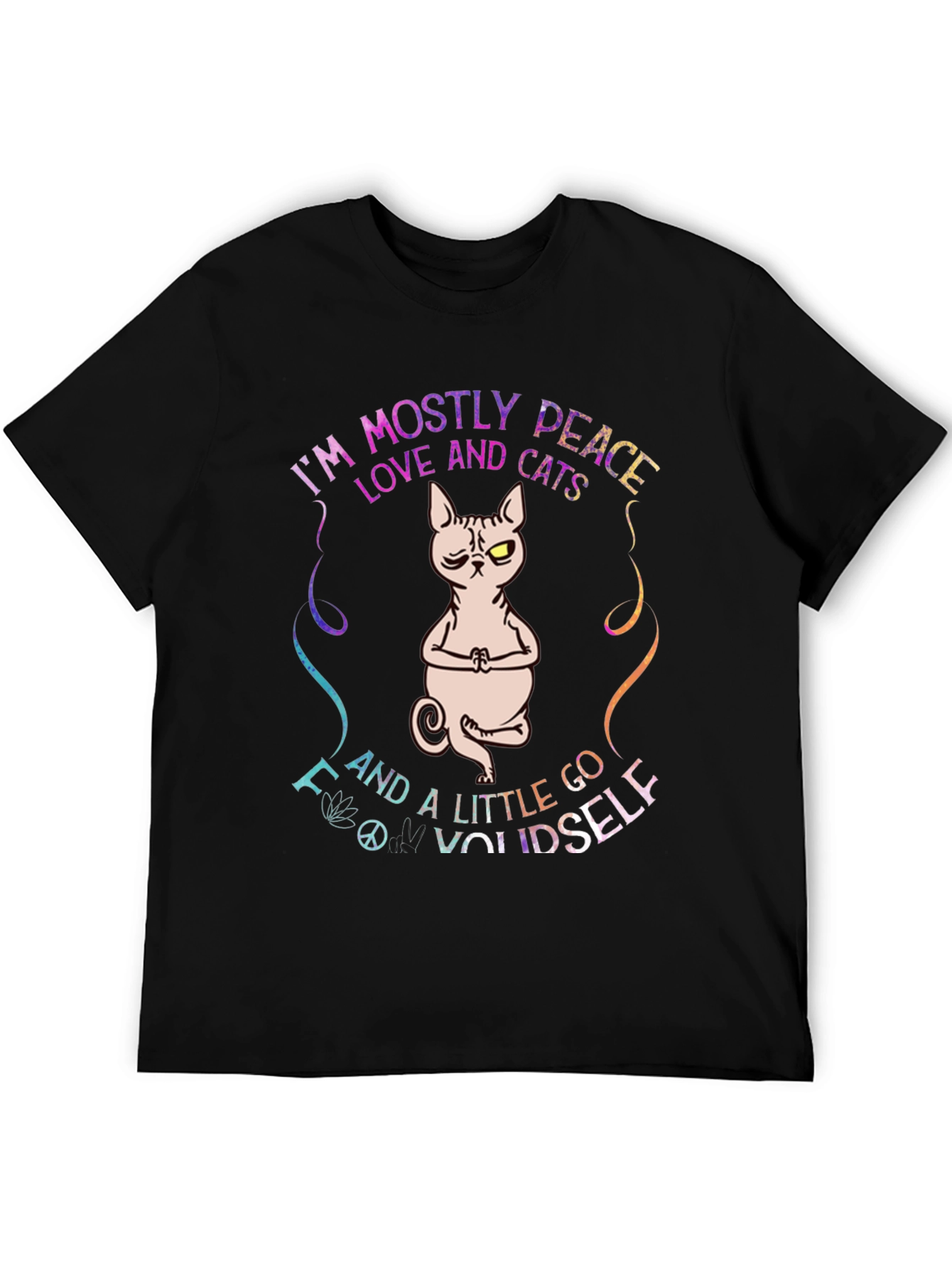 Peace Love Cats T-Shirt