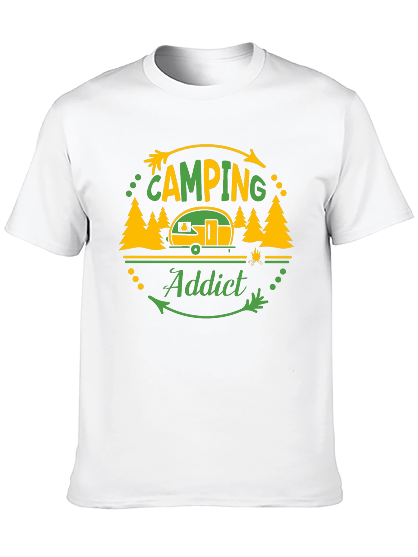 Camping Addict Graphic T-Shirt