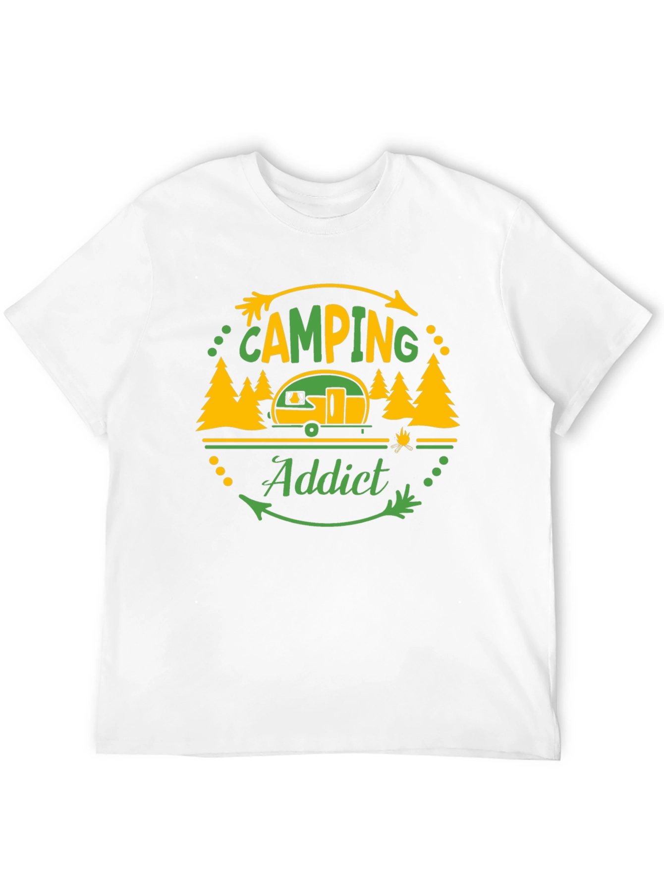 Camping Addict Graphic T-Shirt