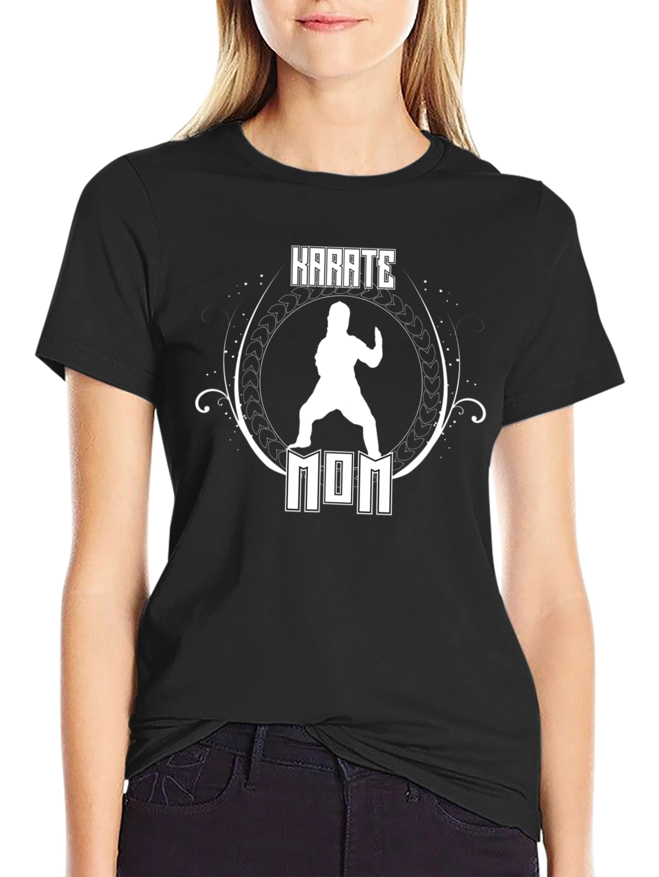 Karate Mom Graphic Tee - Martial Arts T-Shirt