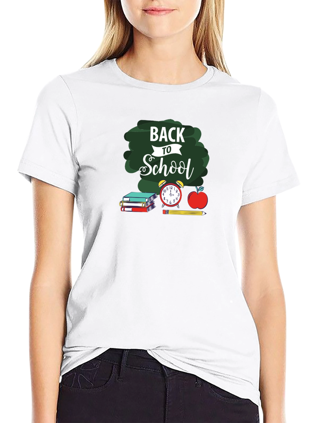 Back to School Black T-Shirt