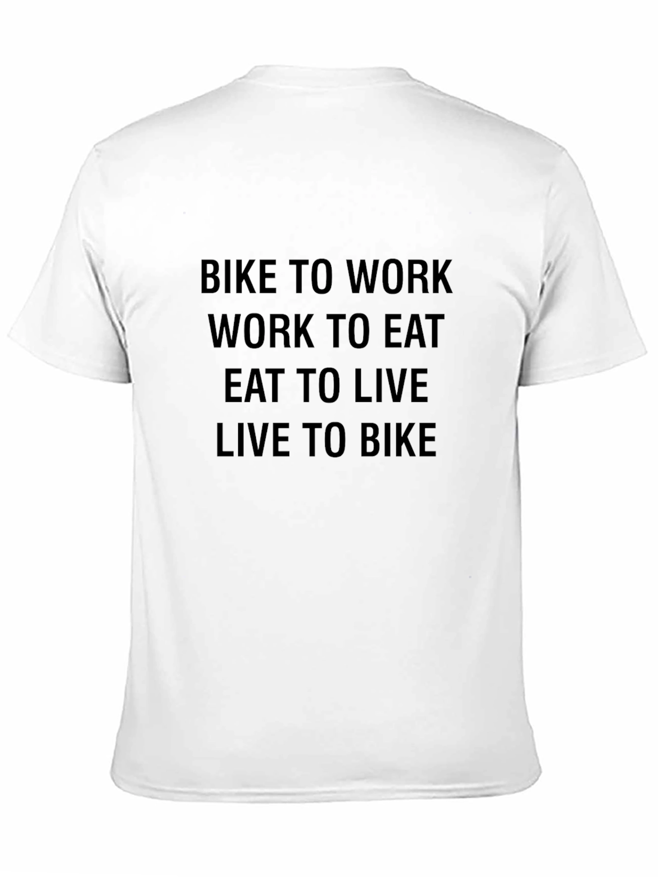 Bike to Work T-Shirt - Cycle Life