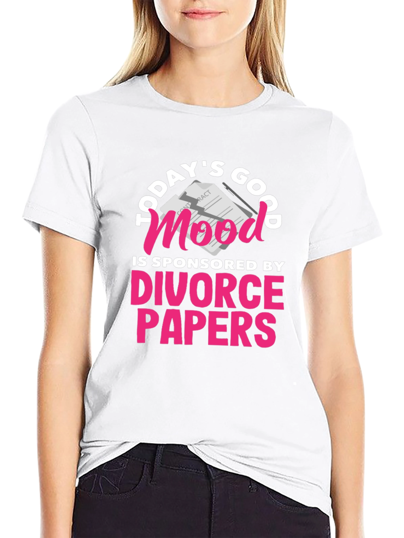 Todays Good Mood Divorce Papers T-Shirt