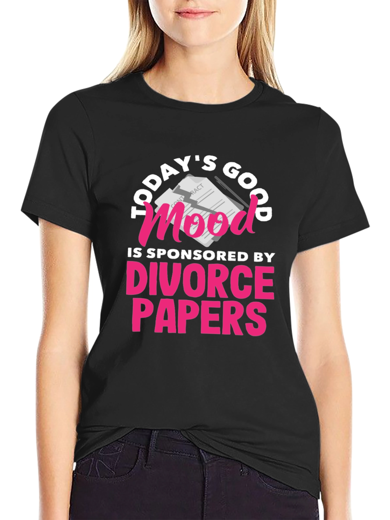 Todays Good Mood Divorce Papers T-Shirt