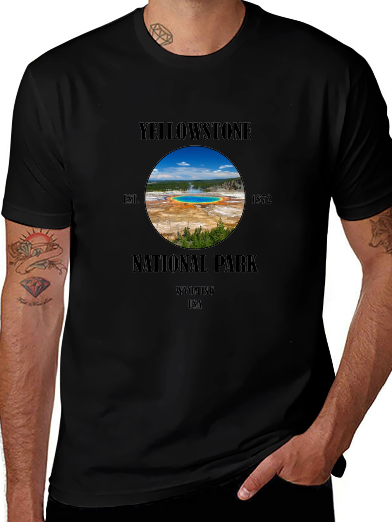 Yellowstone National Park Graphic Tee
