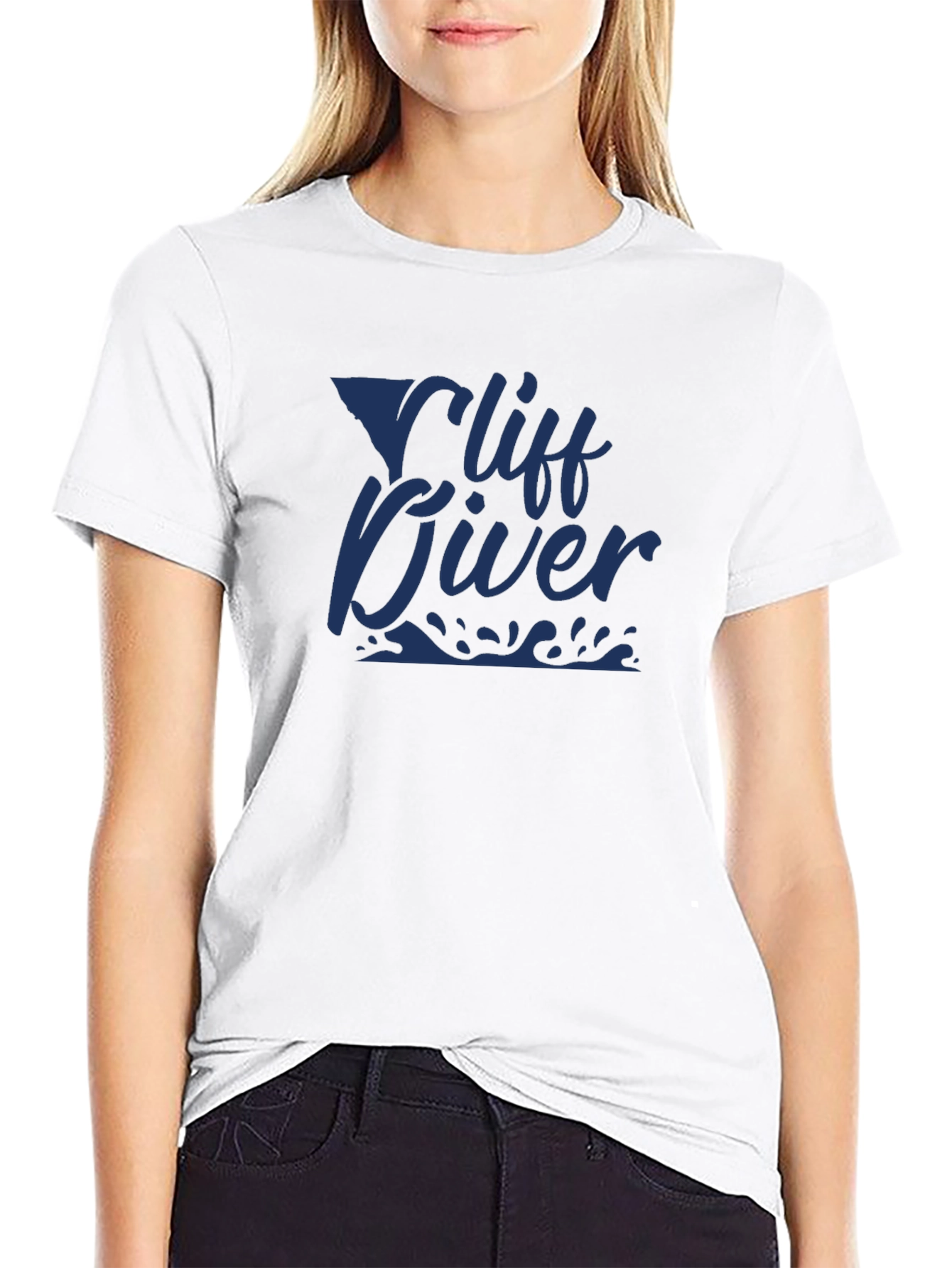 Cliff Diver Graphic Tee - Casual Cool