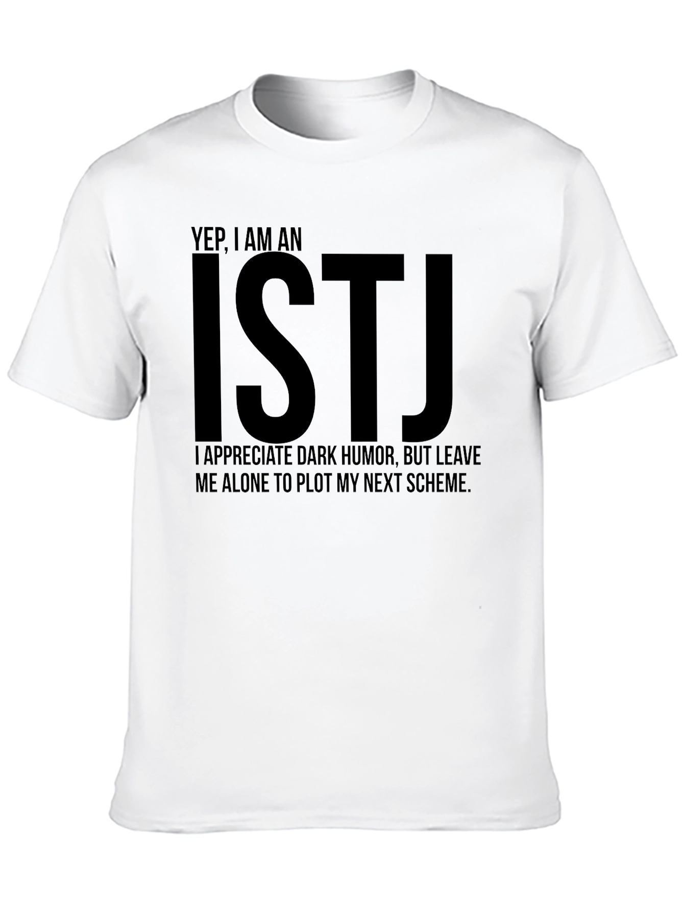 ISTJ Personality T-Shirt Dark Humor Introvert Tee