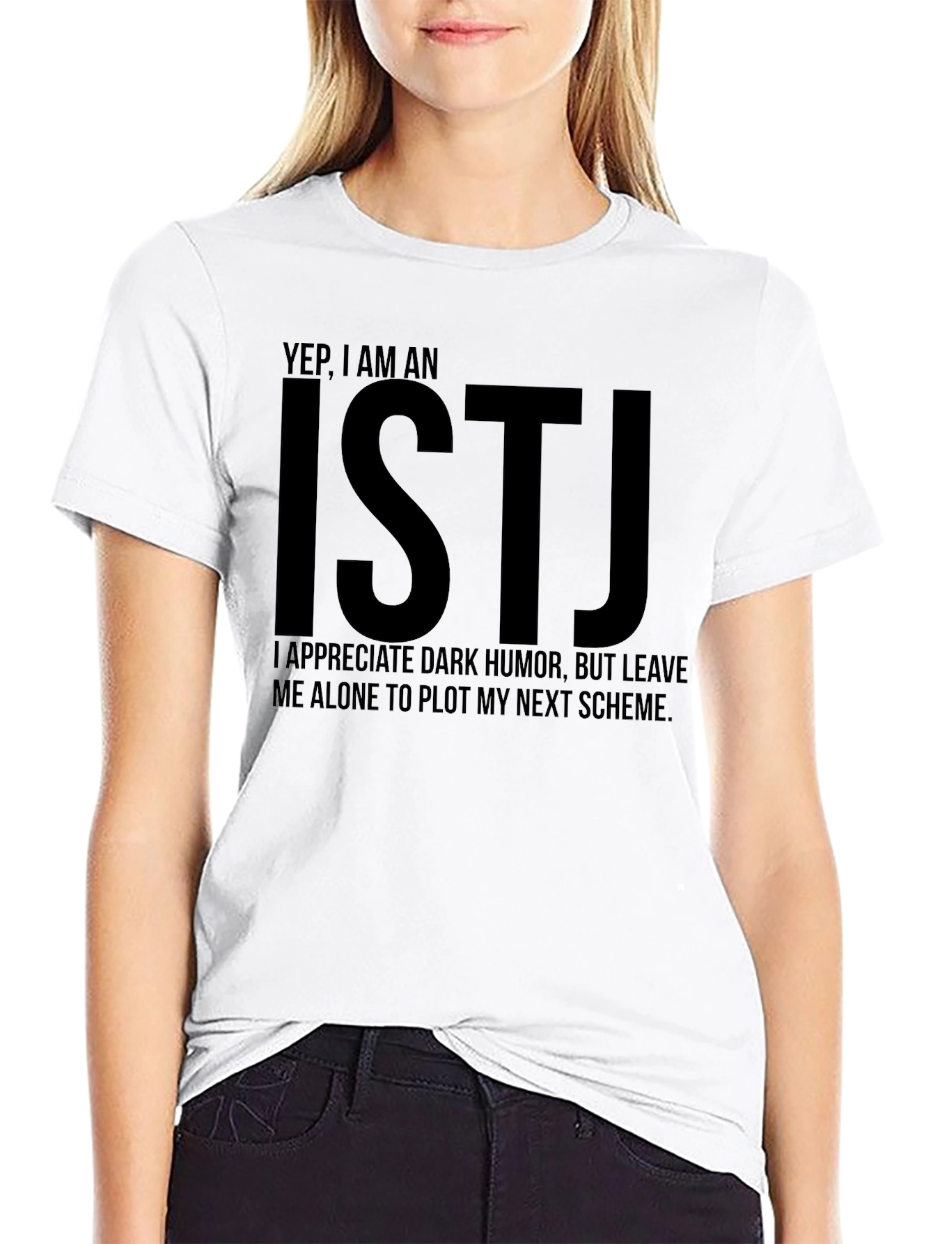 ISTJ Personality T-Shirt Dark Humor Introvert Tee