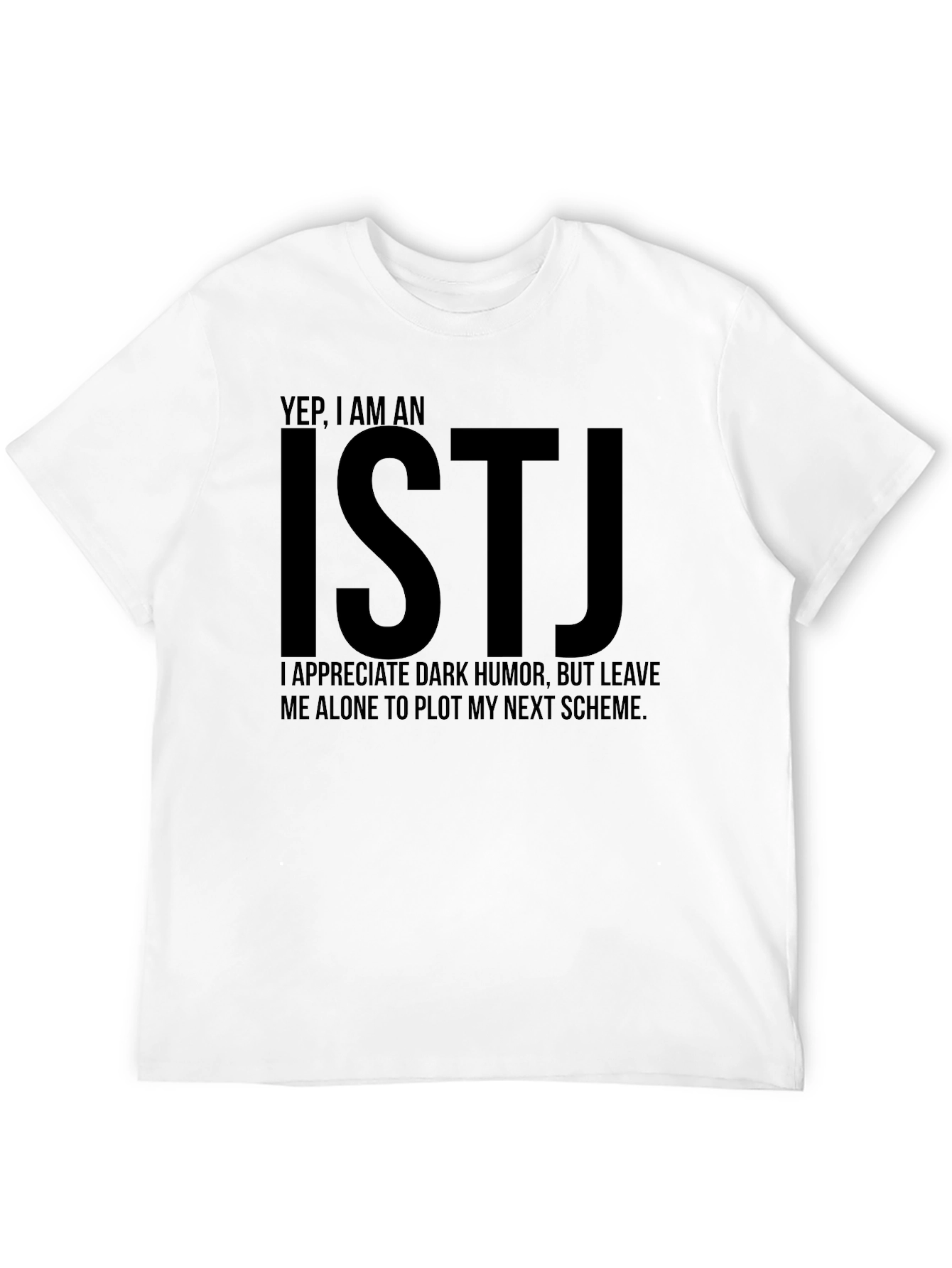 ISTJ Personality T-Shirt Dark Humor Introvert Tee
