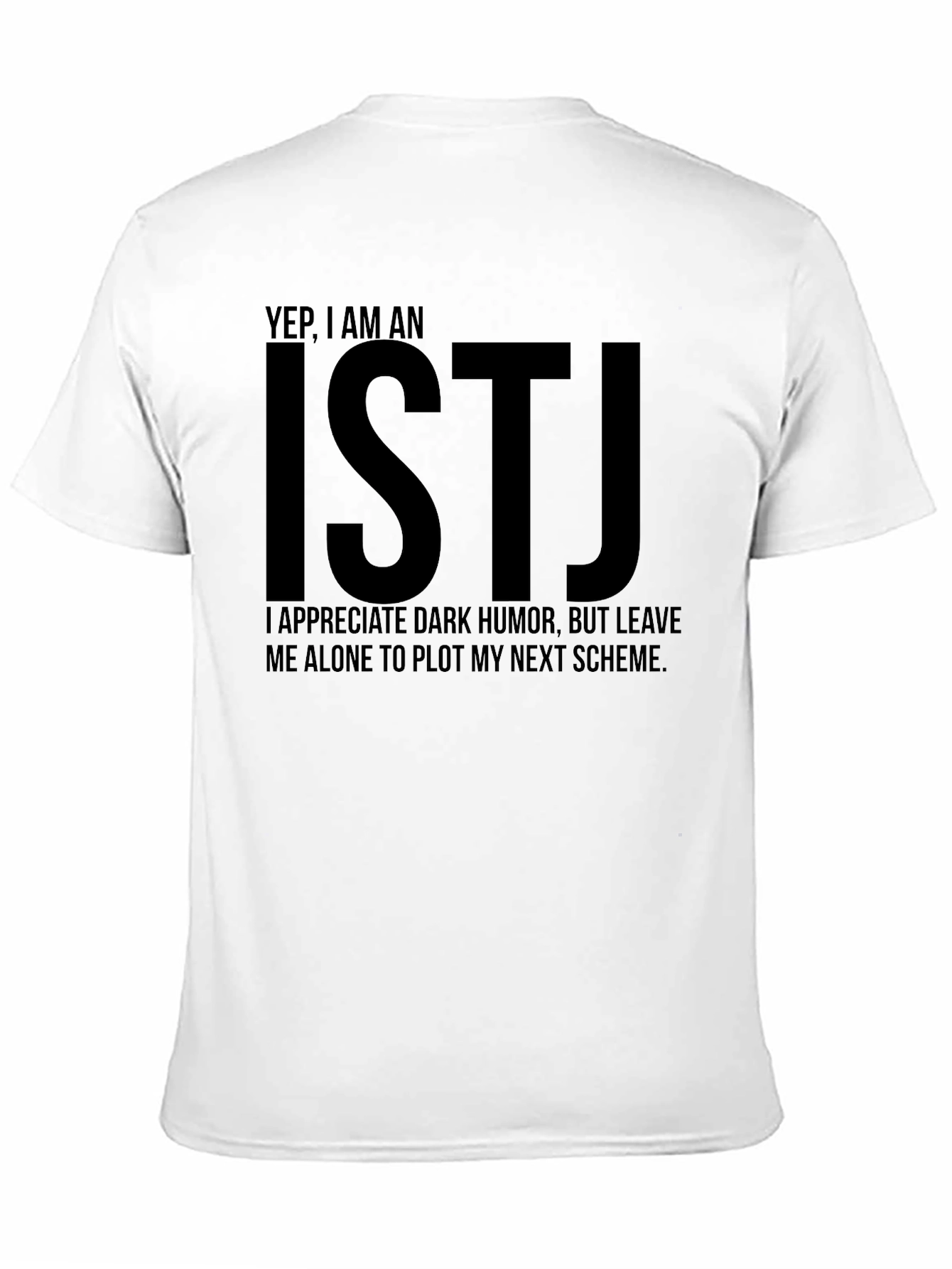 ISTJ Personality T-Shirt Dark Humor Introvert Tee