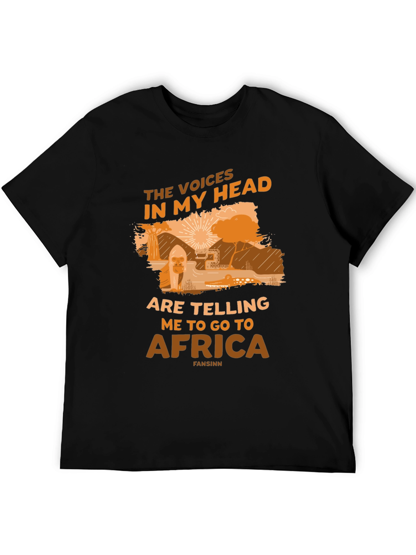 Africa Calling Graphic T-Shirt
