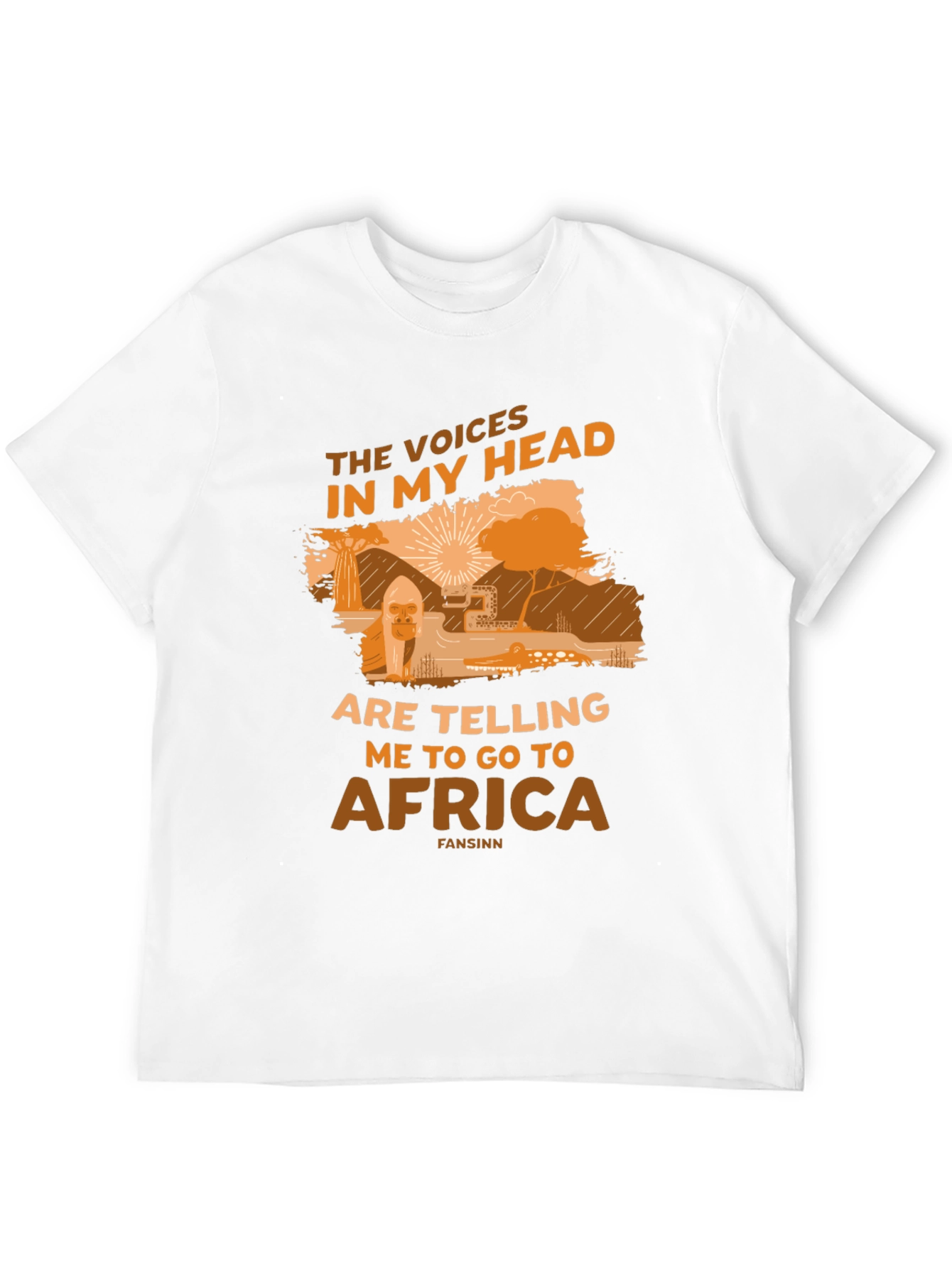 Africa Calling Graphic T-Shirt