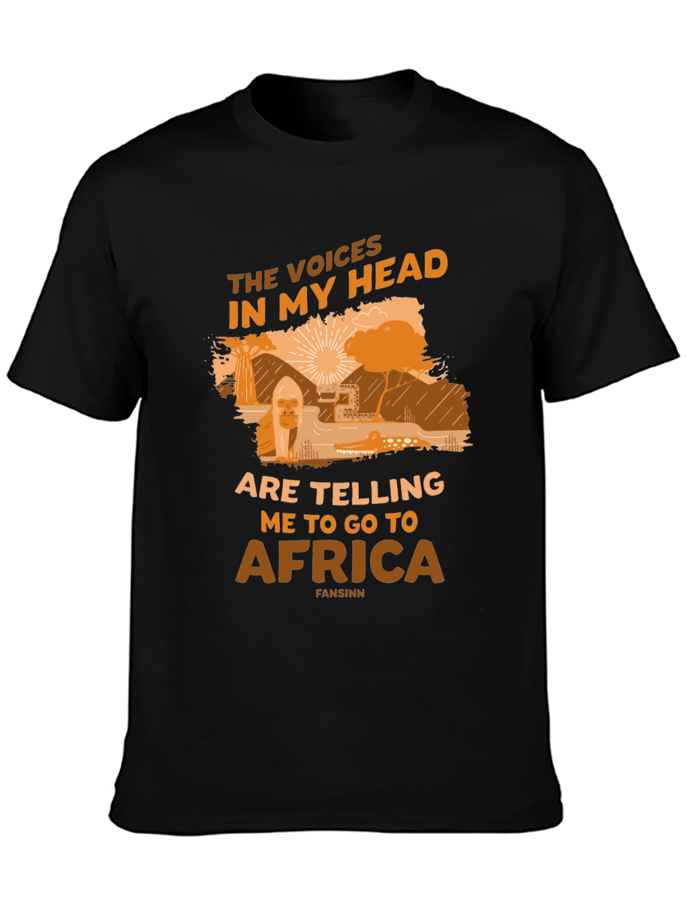 Africa Calling Graphic T-Shirt
