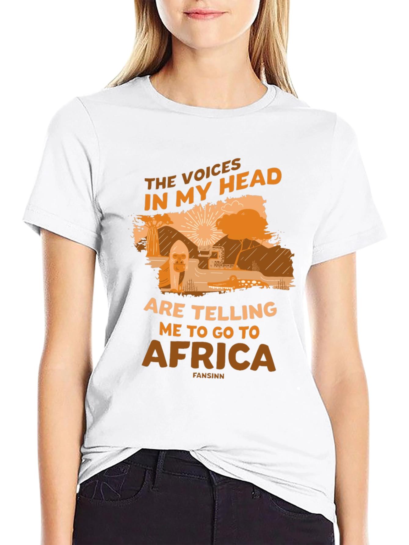 Africa Calling Graphic T-Shirt
