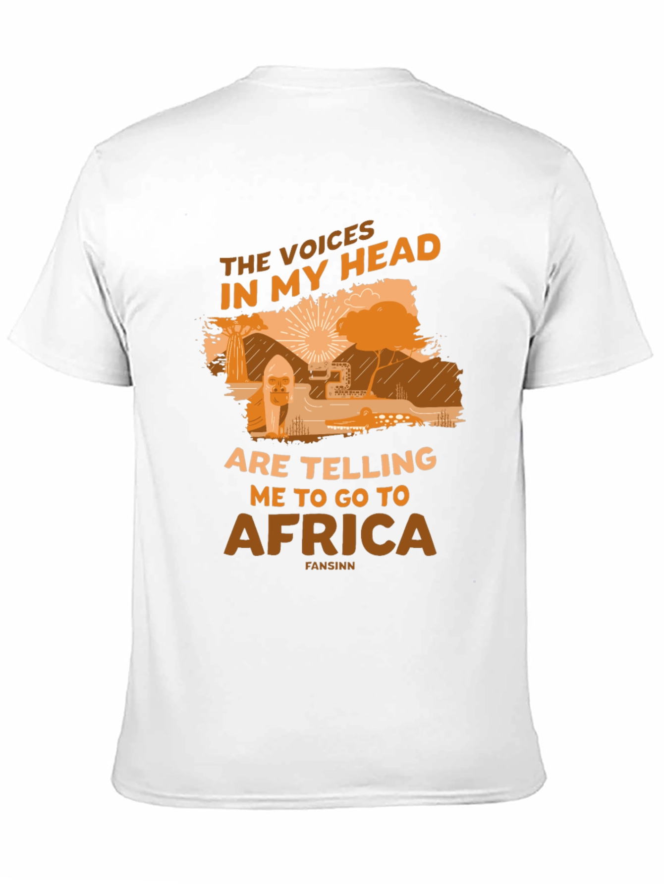 Africa Calling Graphic T-Shirt