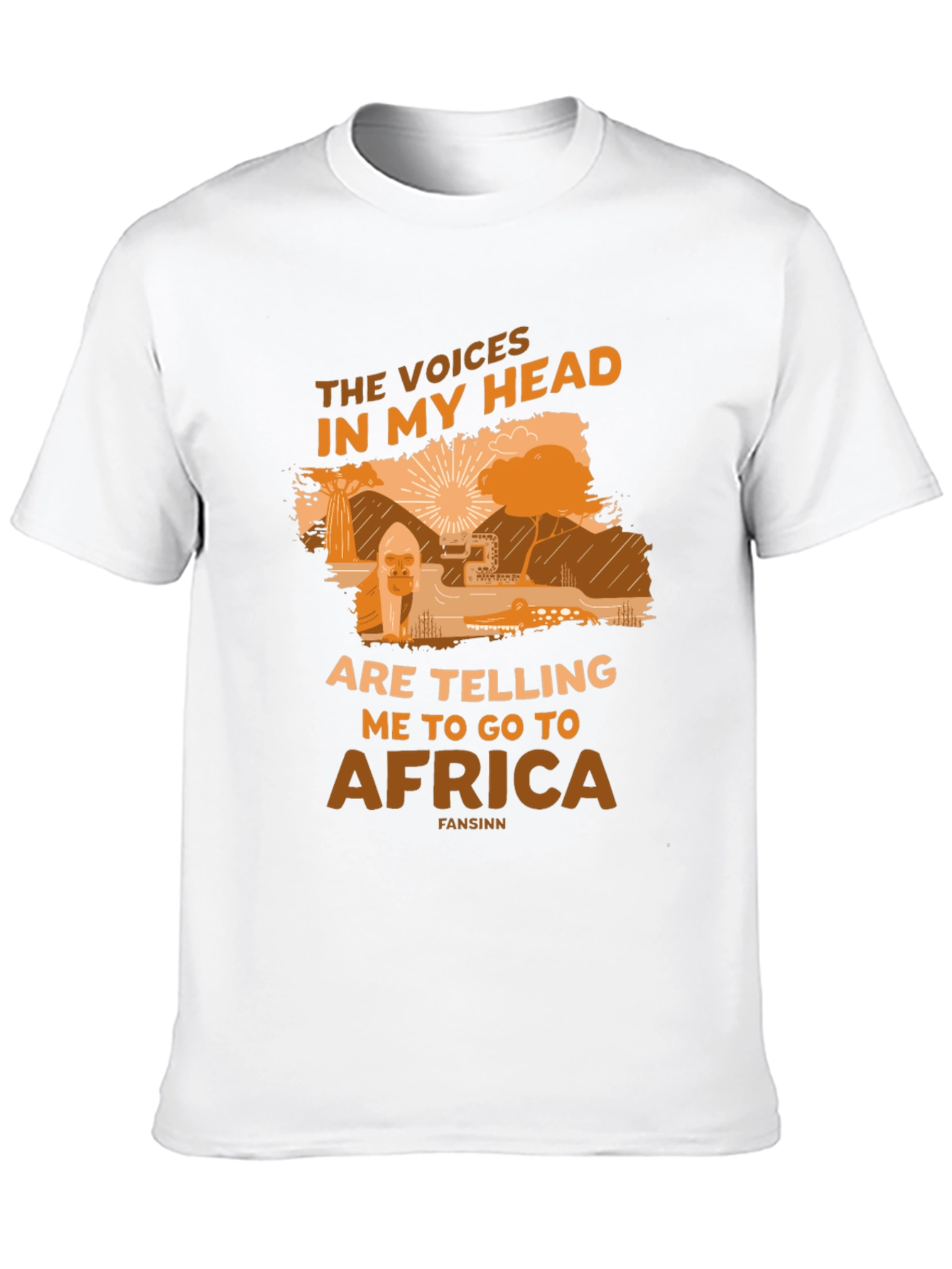 Africa Calling Graphic T-Shirt