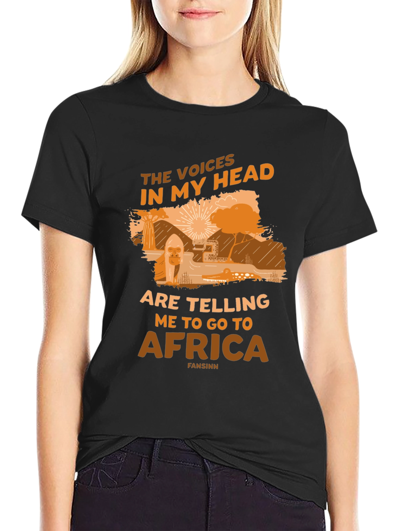 Africa Calling Graphic T-Shirt