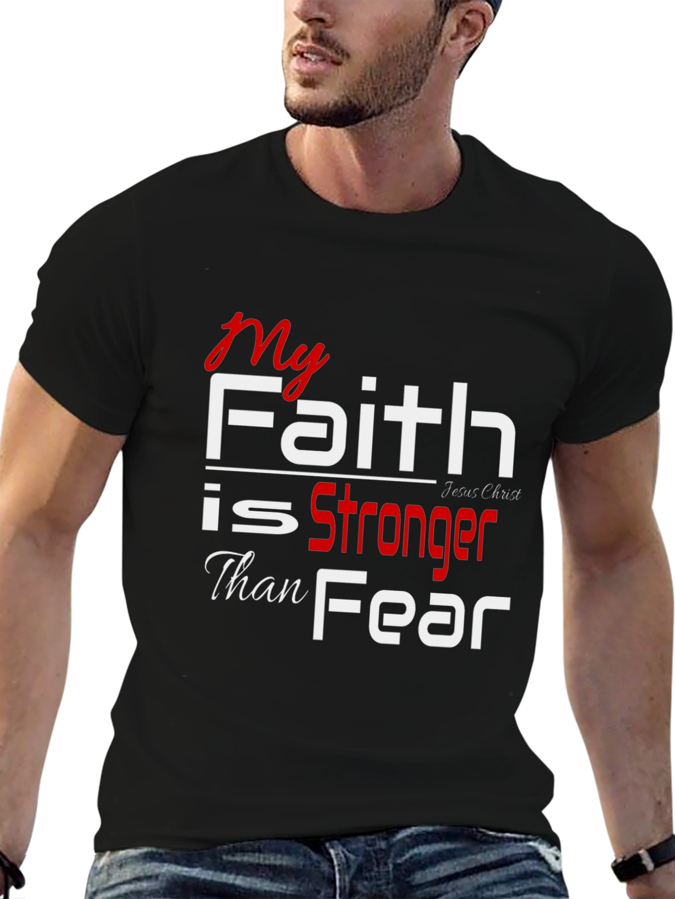 Faith Over Fear T-Shirt - Christian Inspired Apparel