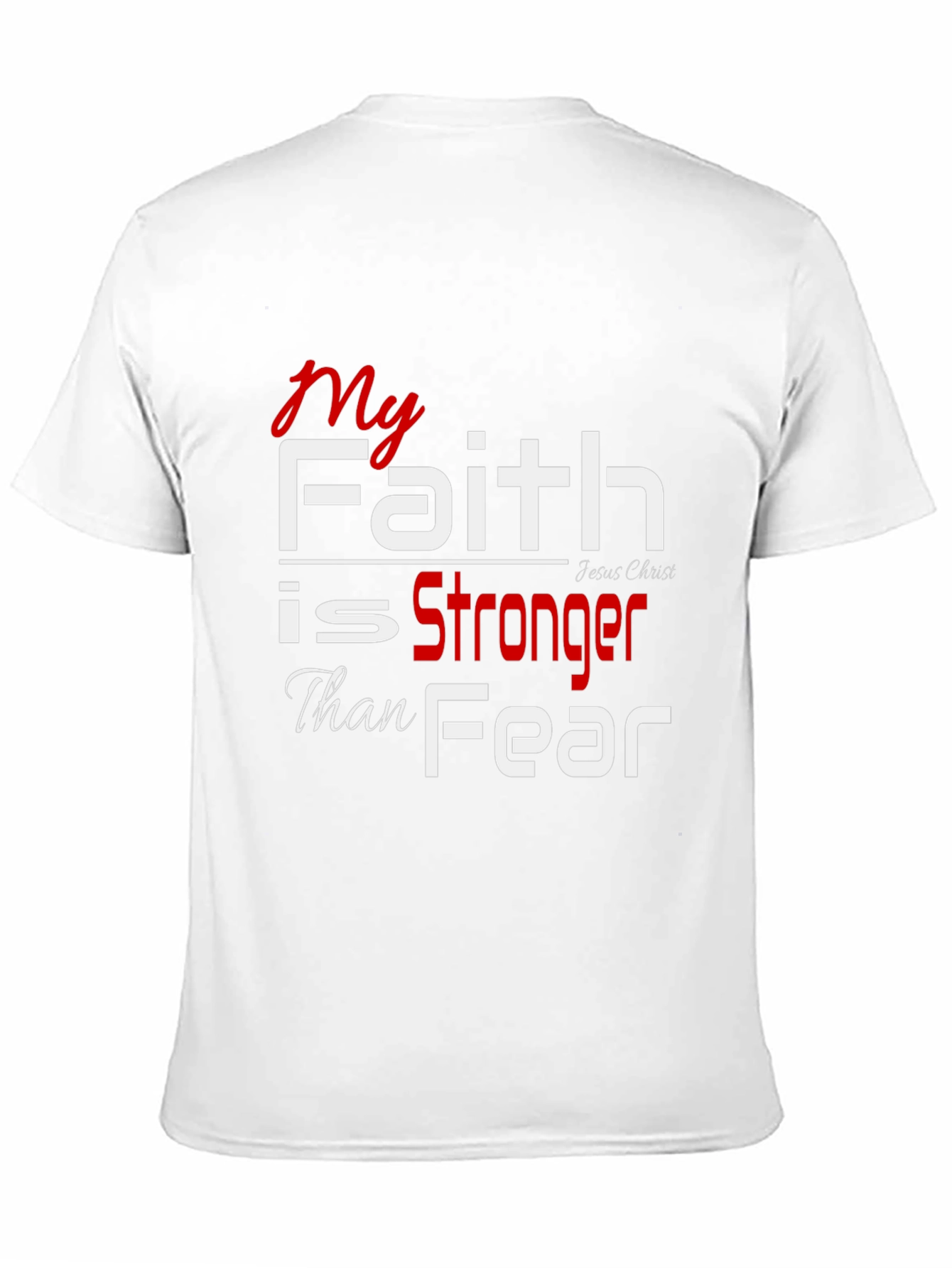 Faith Over Fear T-Shirt - Christian Inspired Apparel