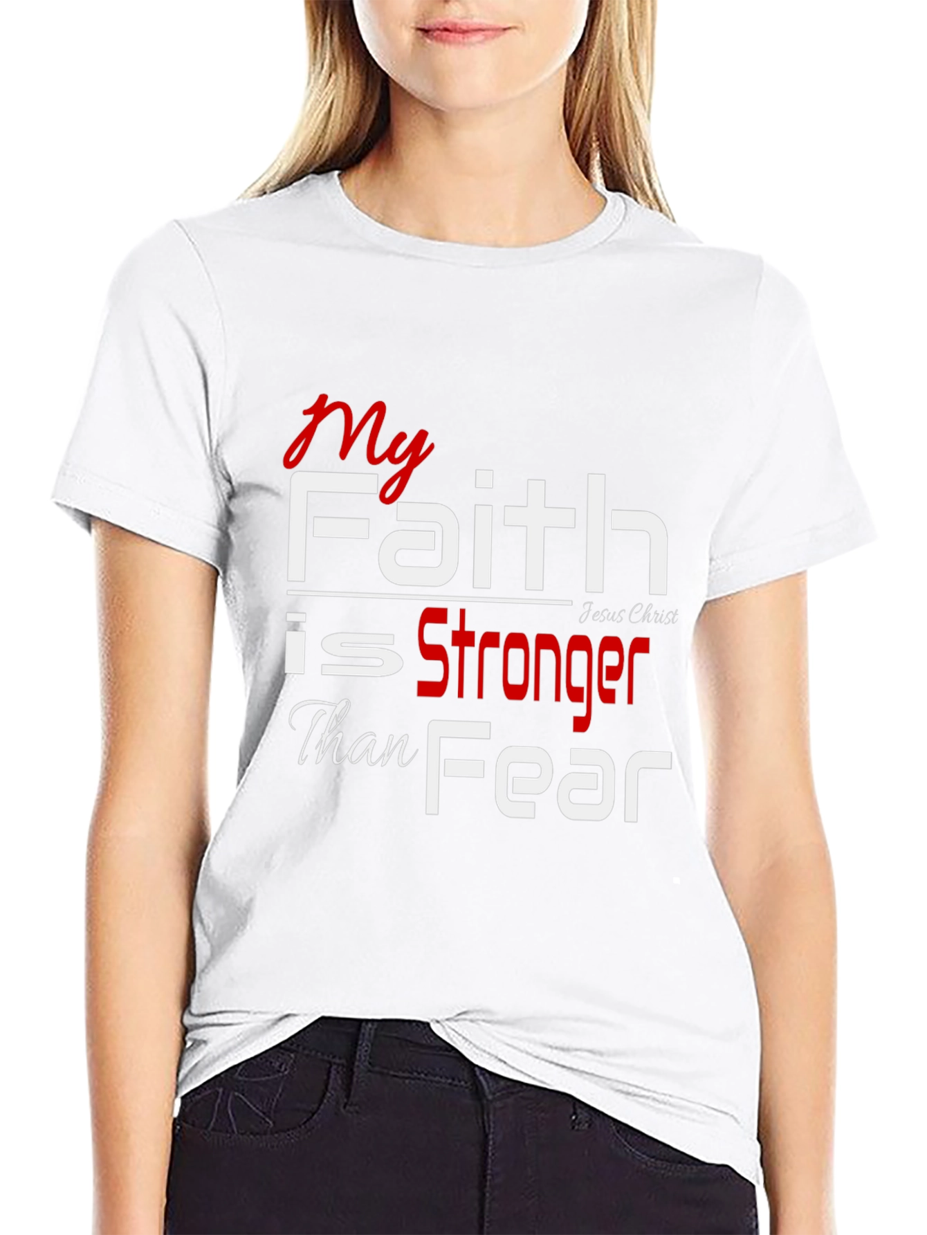 Faith Over Fear T-Shirt - Christian Inspired Apparel