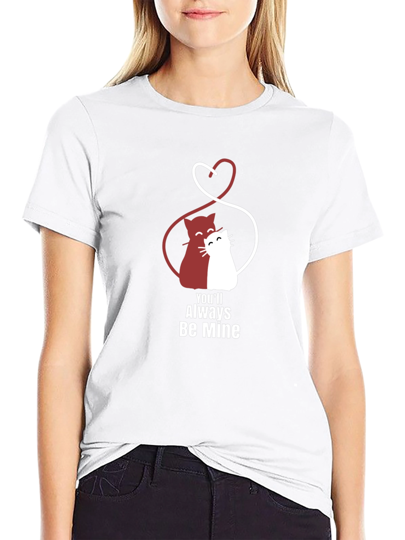 Youll Always Be Mine Cat Graphic T-Shirt