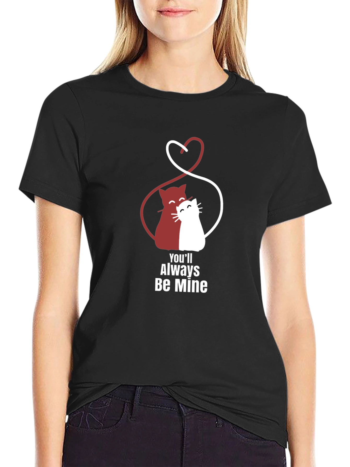 Youll Always Be Mine Cat Graphic T-Shirt