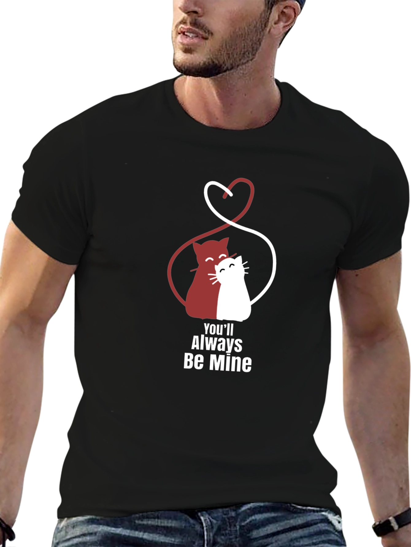 Youll Always Be Mine Cat Graphic T-Shirt