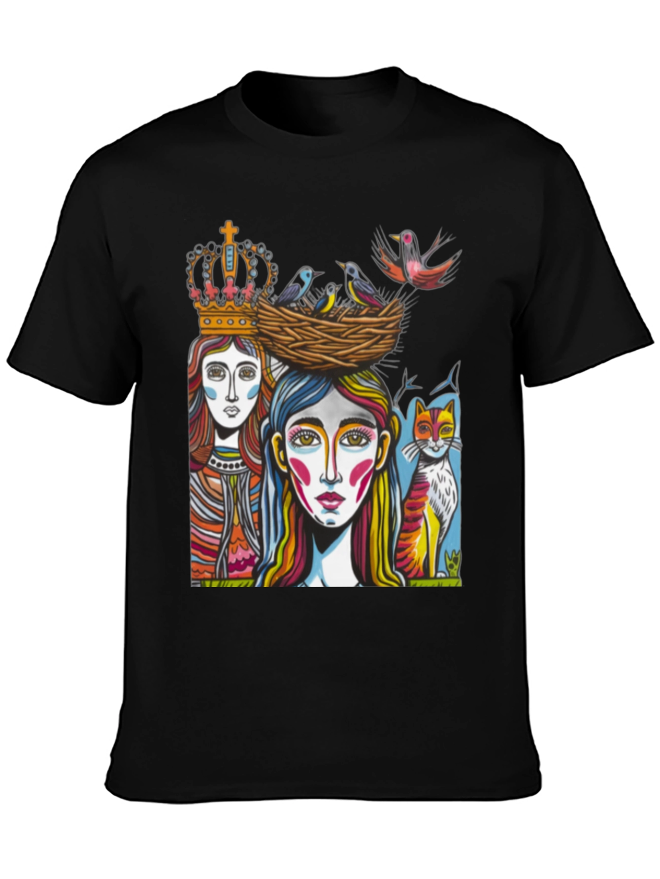 Artistic Graphic Tee - Unique Design