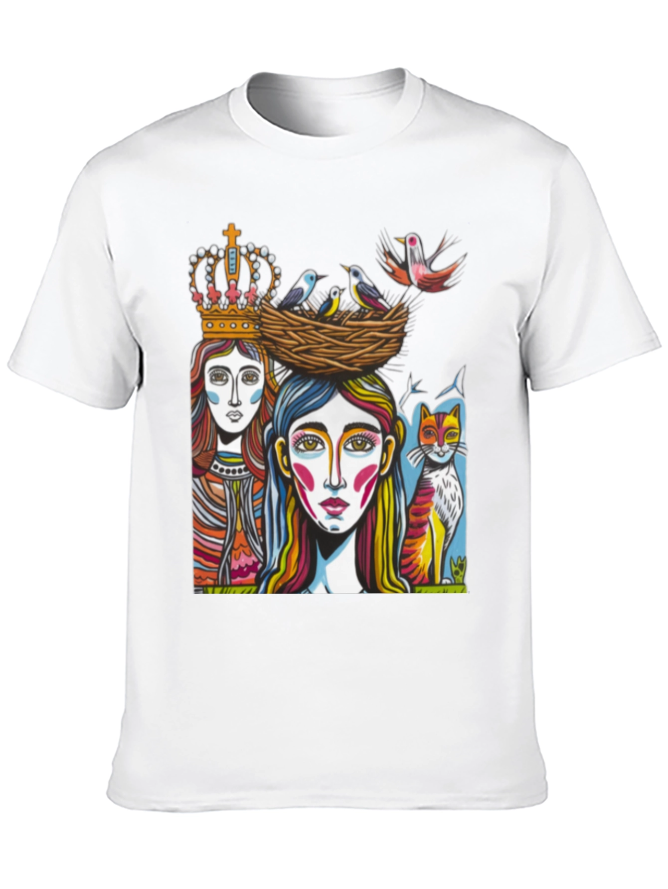Artistic Graphic Tee - Unique Design