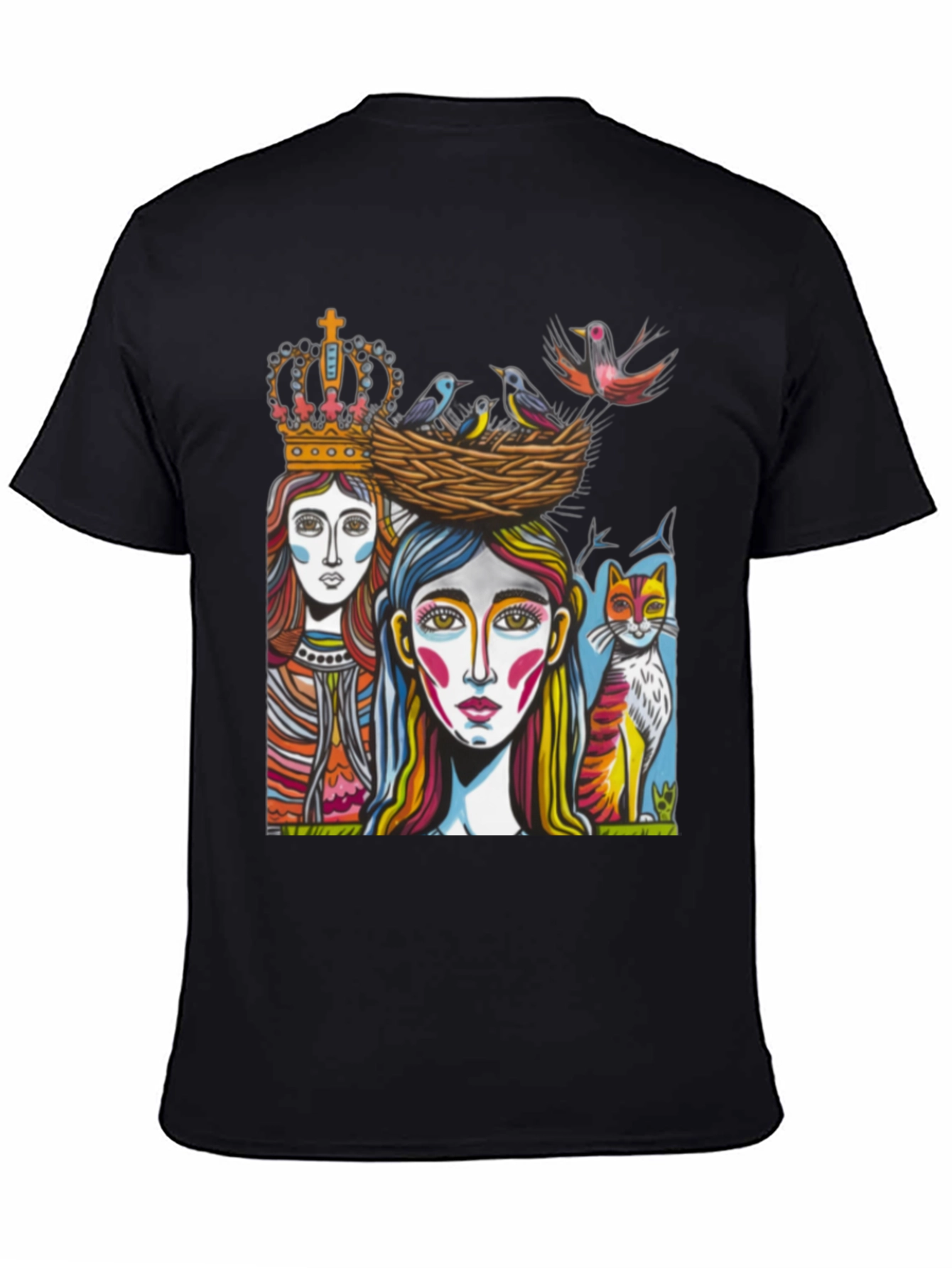 Artistic Graphic Tee - Unique Design