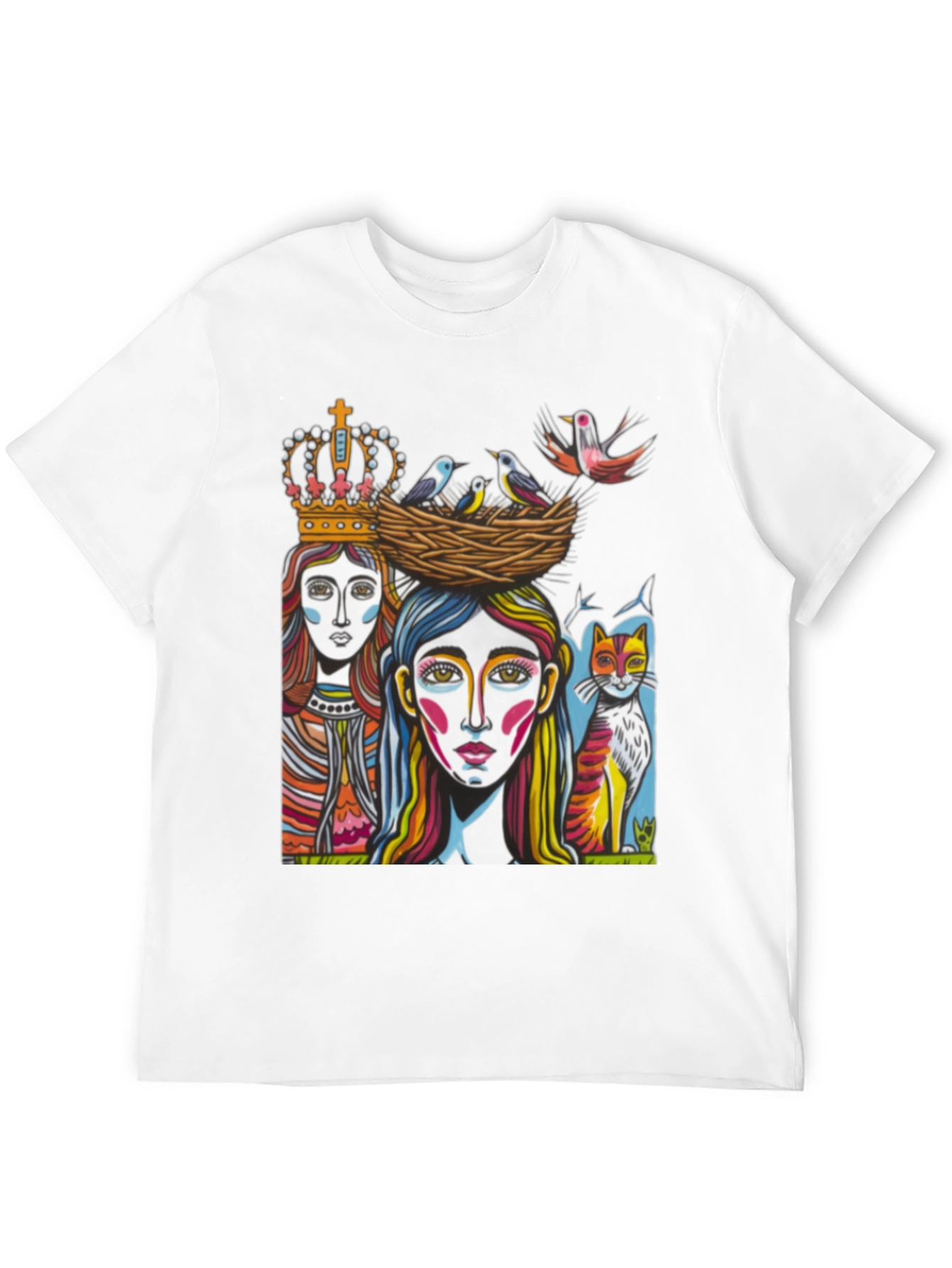 Artistic Graphic Tee - Unique Design