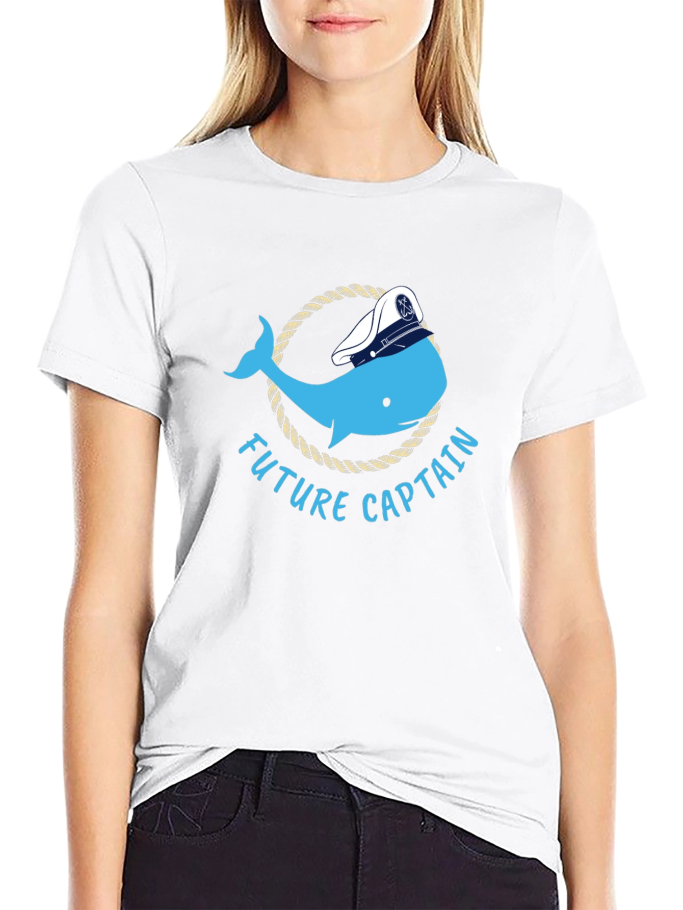 Future Captain Whale T-Shirt