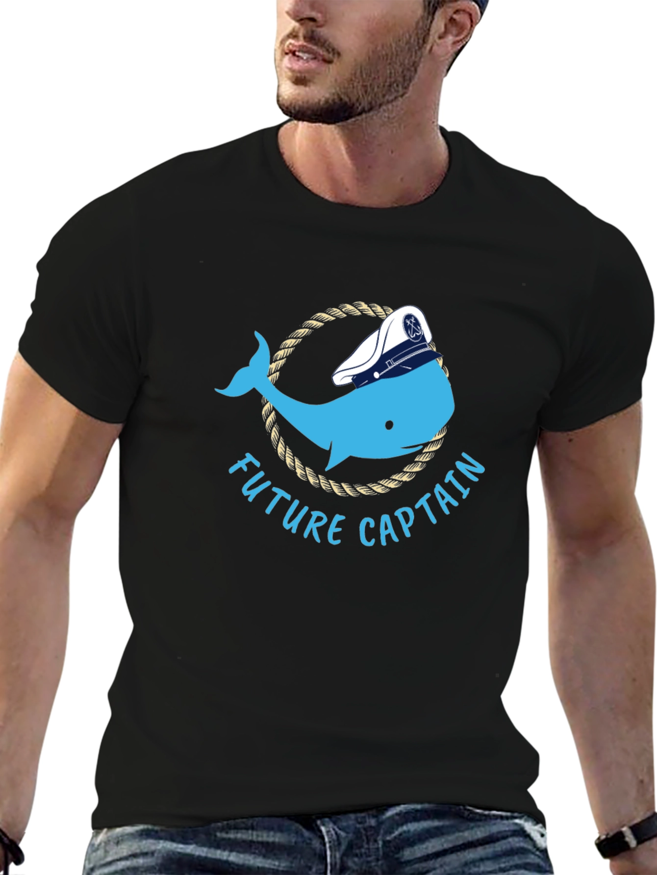 Future Captain Whale T-Shirt