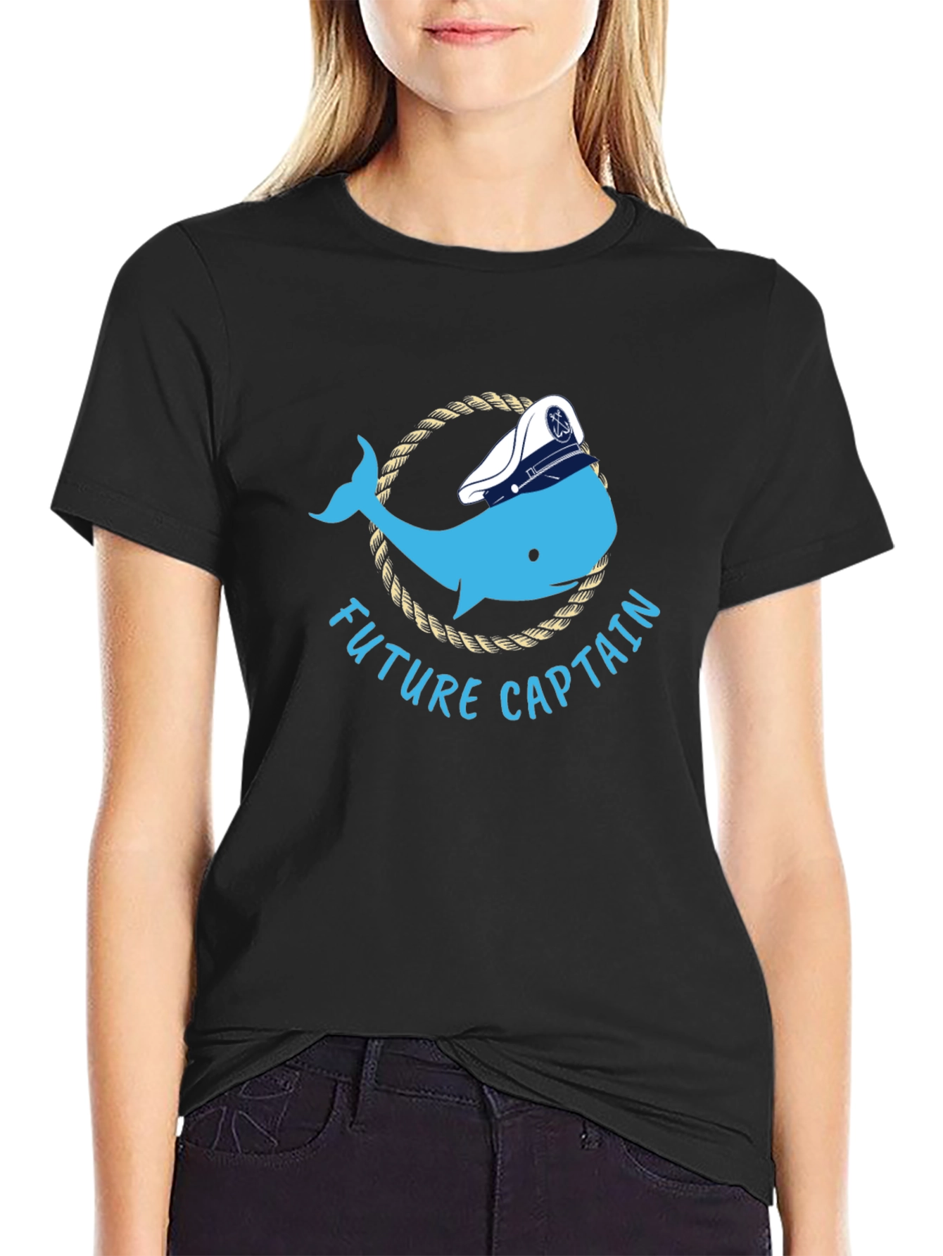 Future Captain Whale T-Shirt
