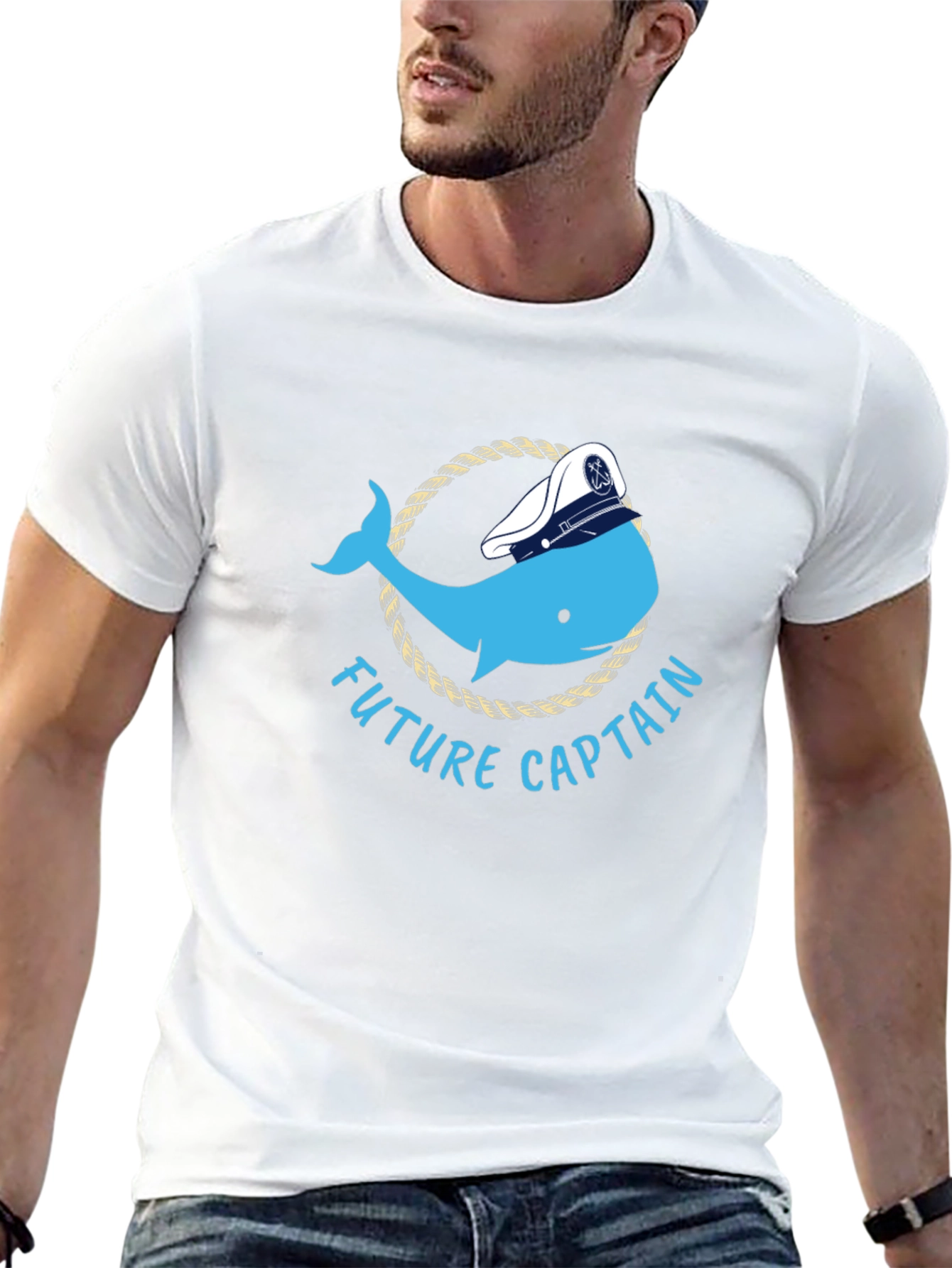 Future Captain Whale T-Shirt