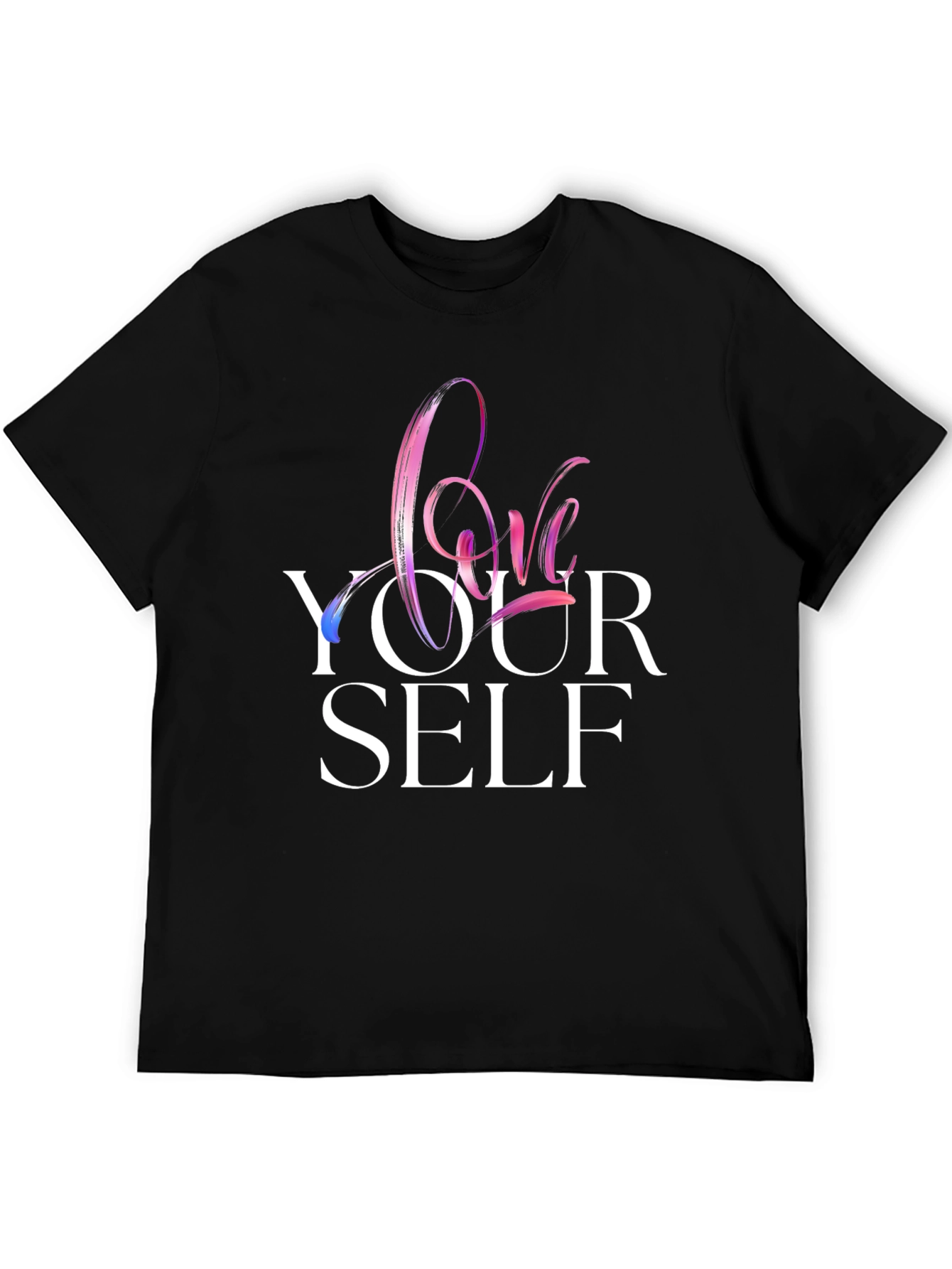 Love Yourself Black T-Shirt