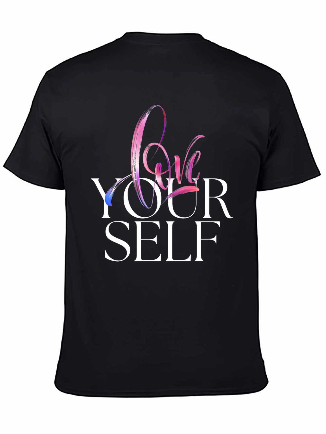 Love Yourself Black T-Shirt