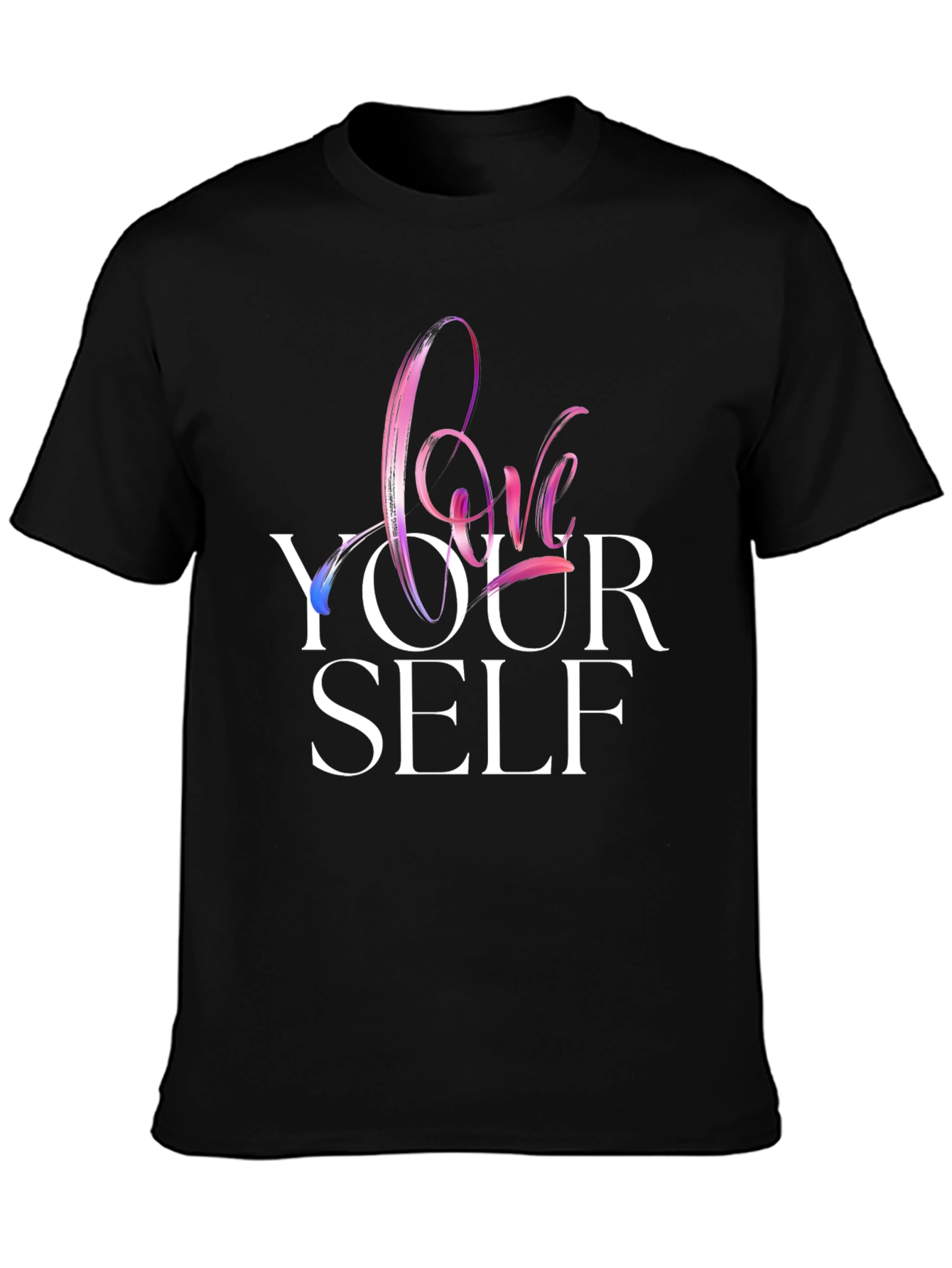 Love Yourself Black T-Shirt