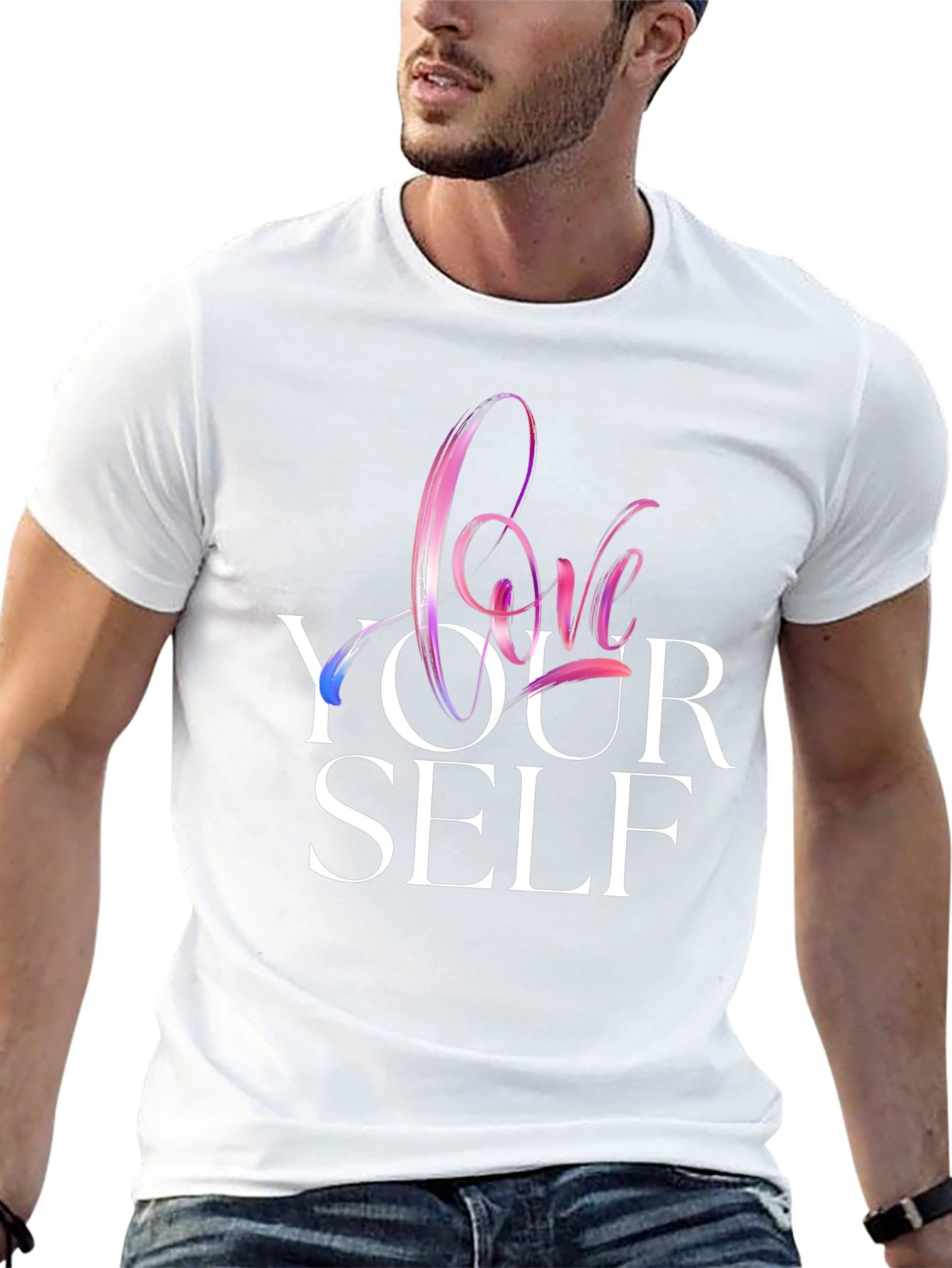 Love Yourself Black T-Shirt