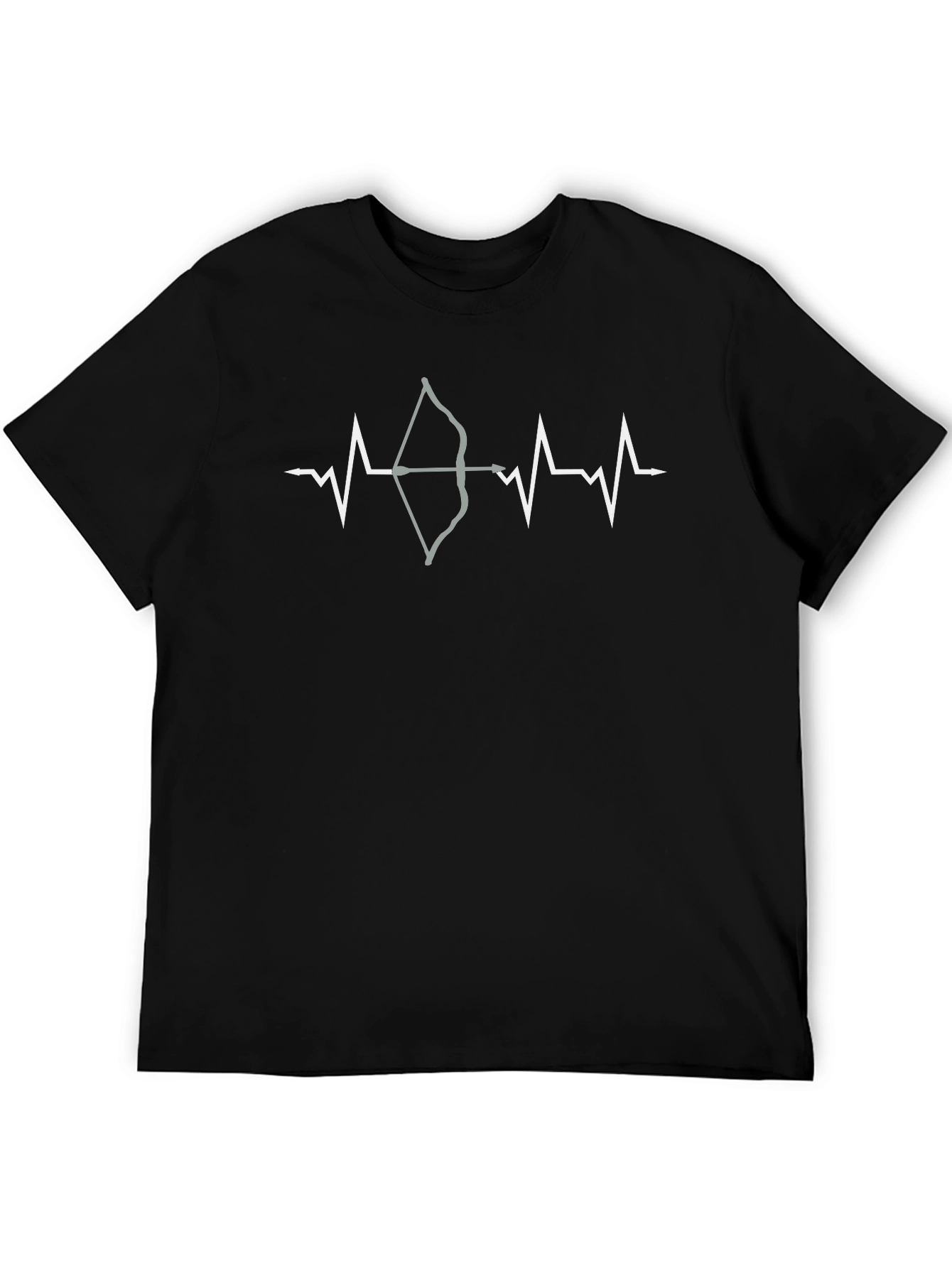 Archer Heartbeat Graphic Tee - Bow and Arrow T-Shirt