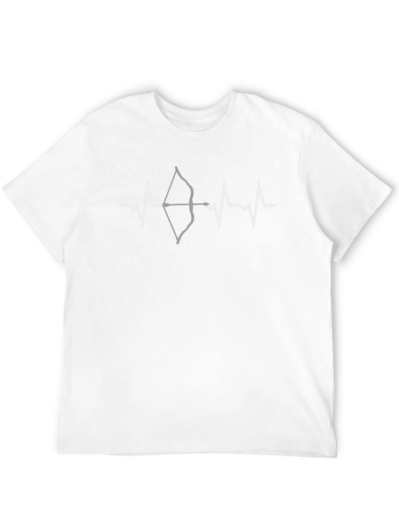 Archer Heartbeat Graphic Tee - Bow and Arrow T-Shirt