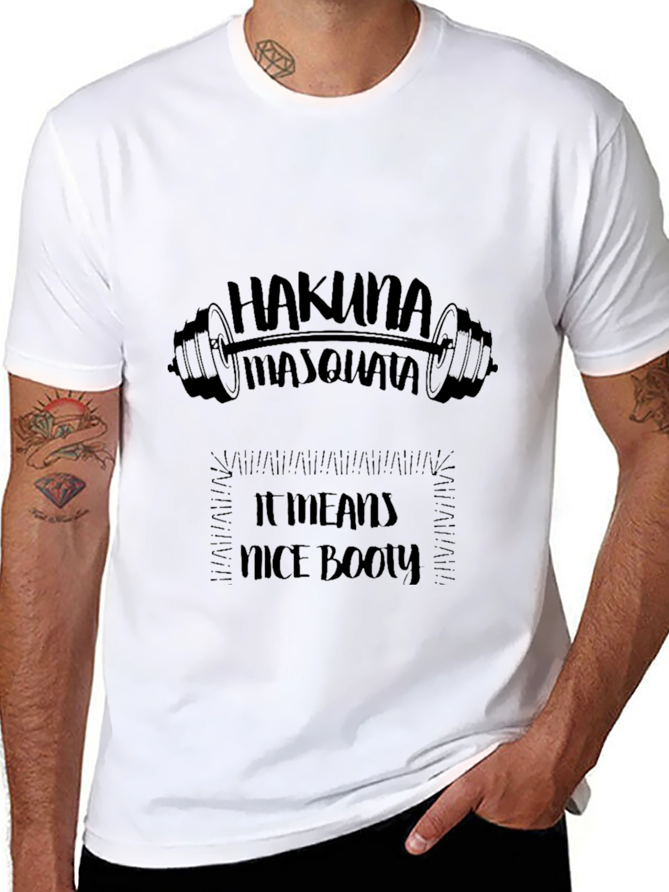 Hakuna Masquata Black T-Shirt