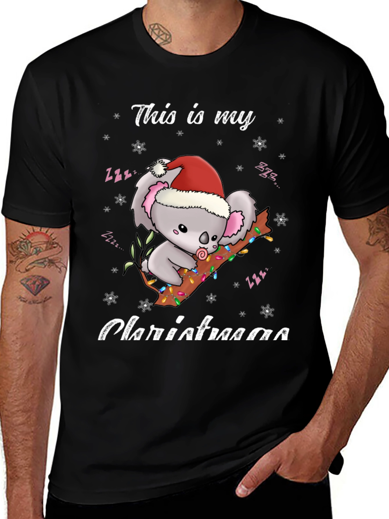 Cute Koala Christmas T-Shirt