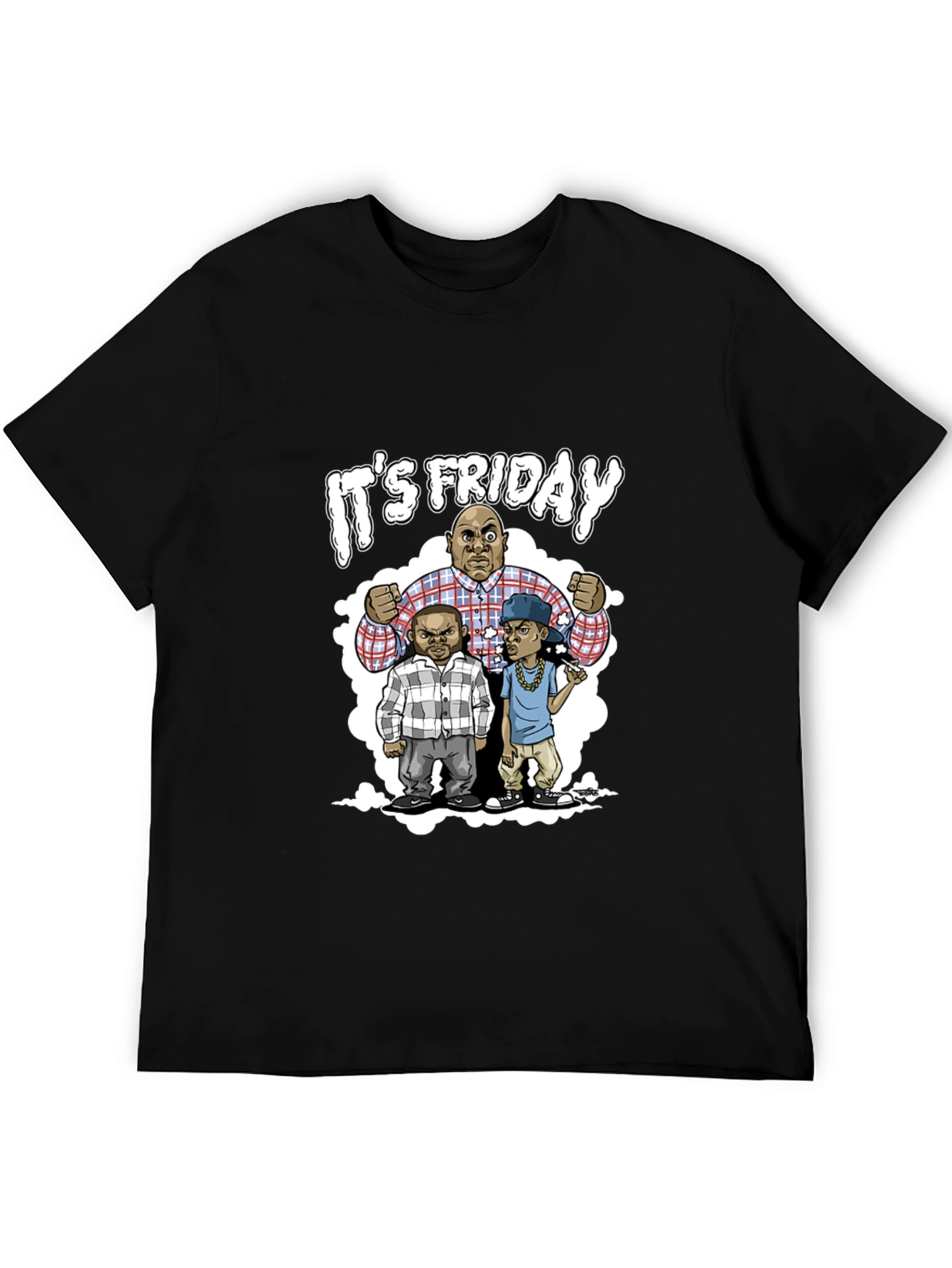 Its Friday Tee - Cartoon Character Graphic T-Shirt