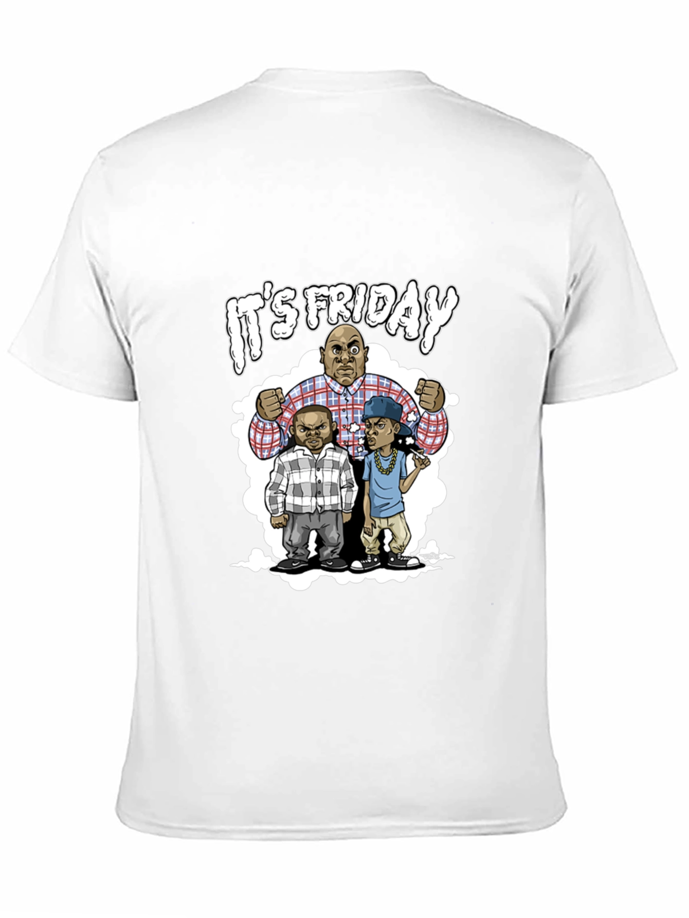 Its Friday Tee - Cartoon Character Graphic T-Shirt
